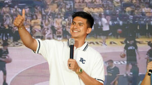 Filipino Basketball Stars Celebrate B.League Finals with Fans in Manila
