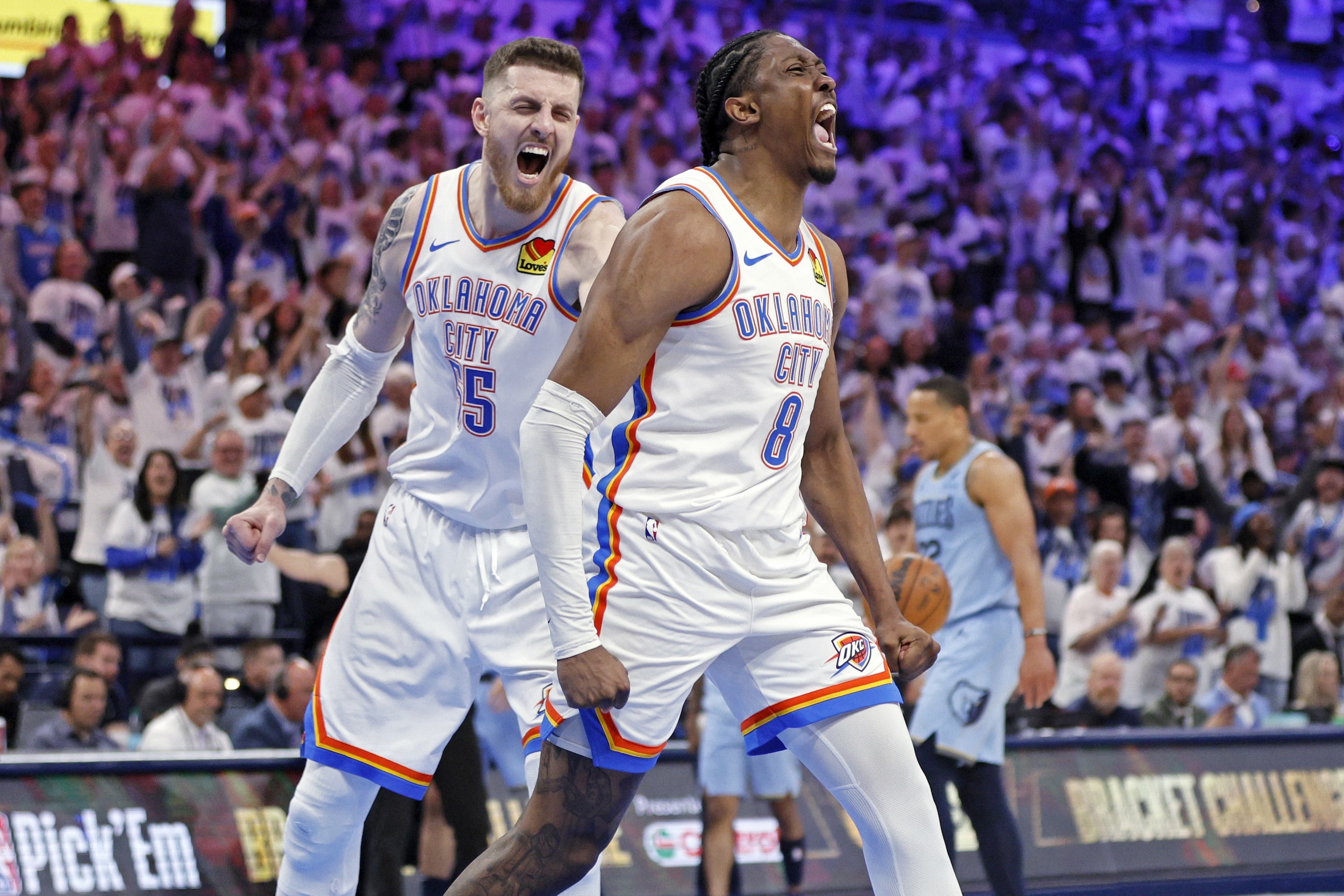 Thunder Dominate Grizzlies with Historic 51-Point Victory in NBA Playoff Opener