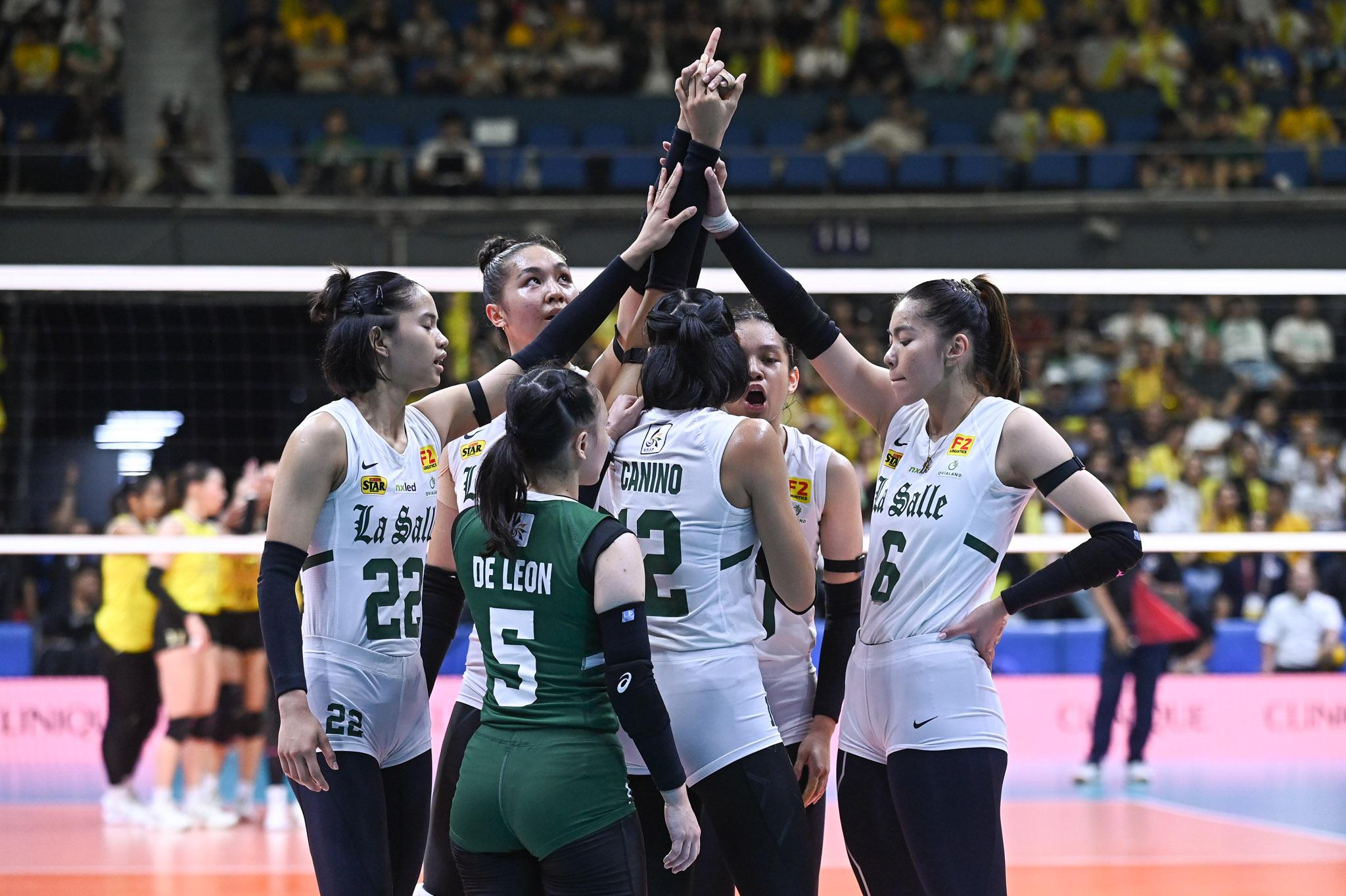 DLSU Lady Spikers Triumph Over UST to Secure Spot in UAAP Finals Against NU