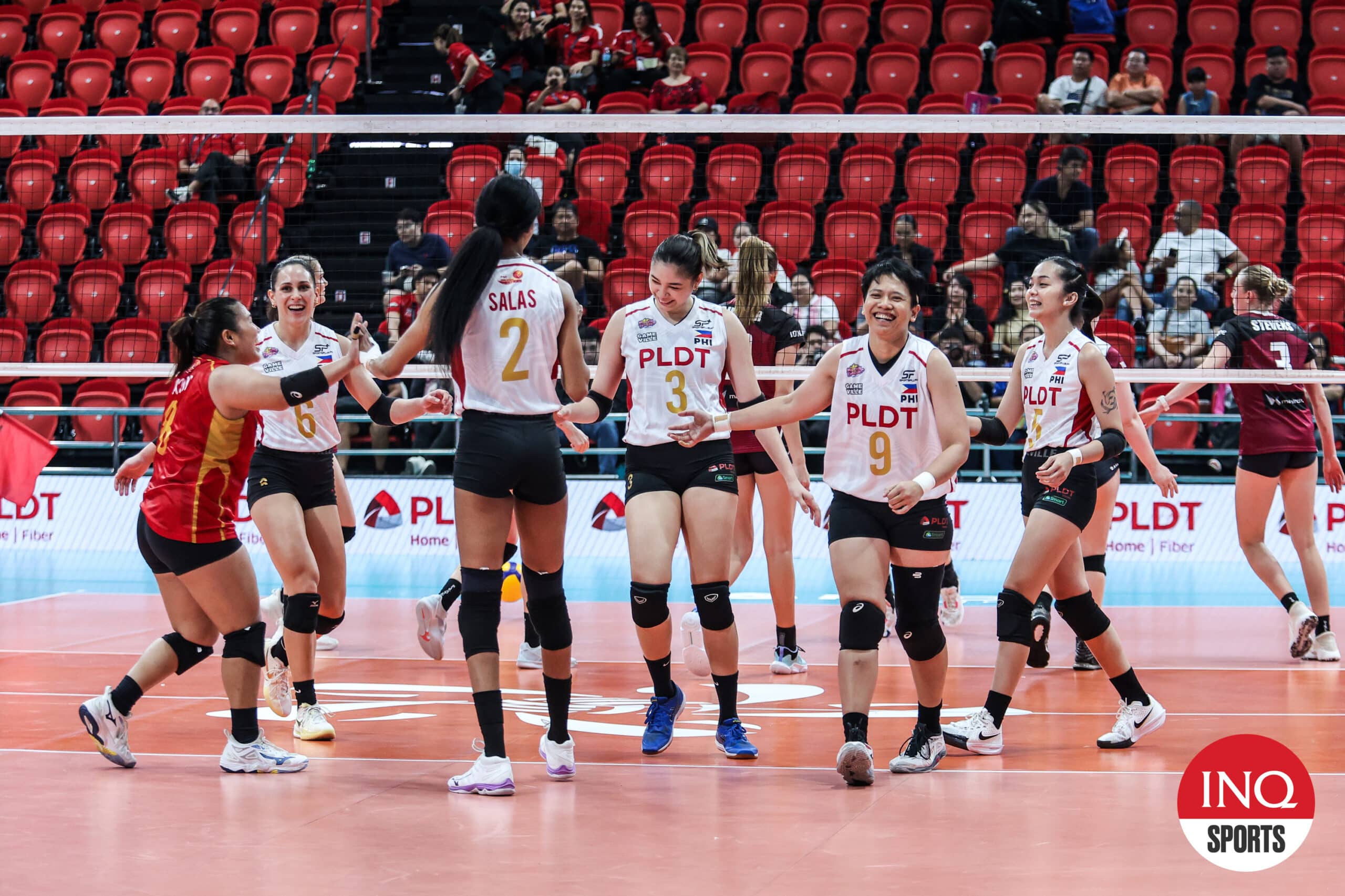 PLDT High Speed Hitters Dominate Queensland Pirates in AVC Champions League Opener