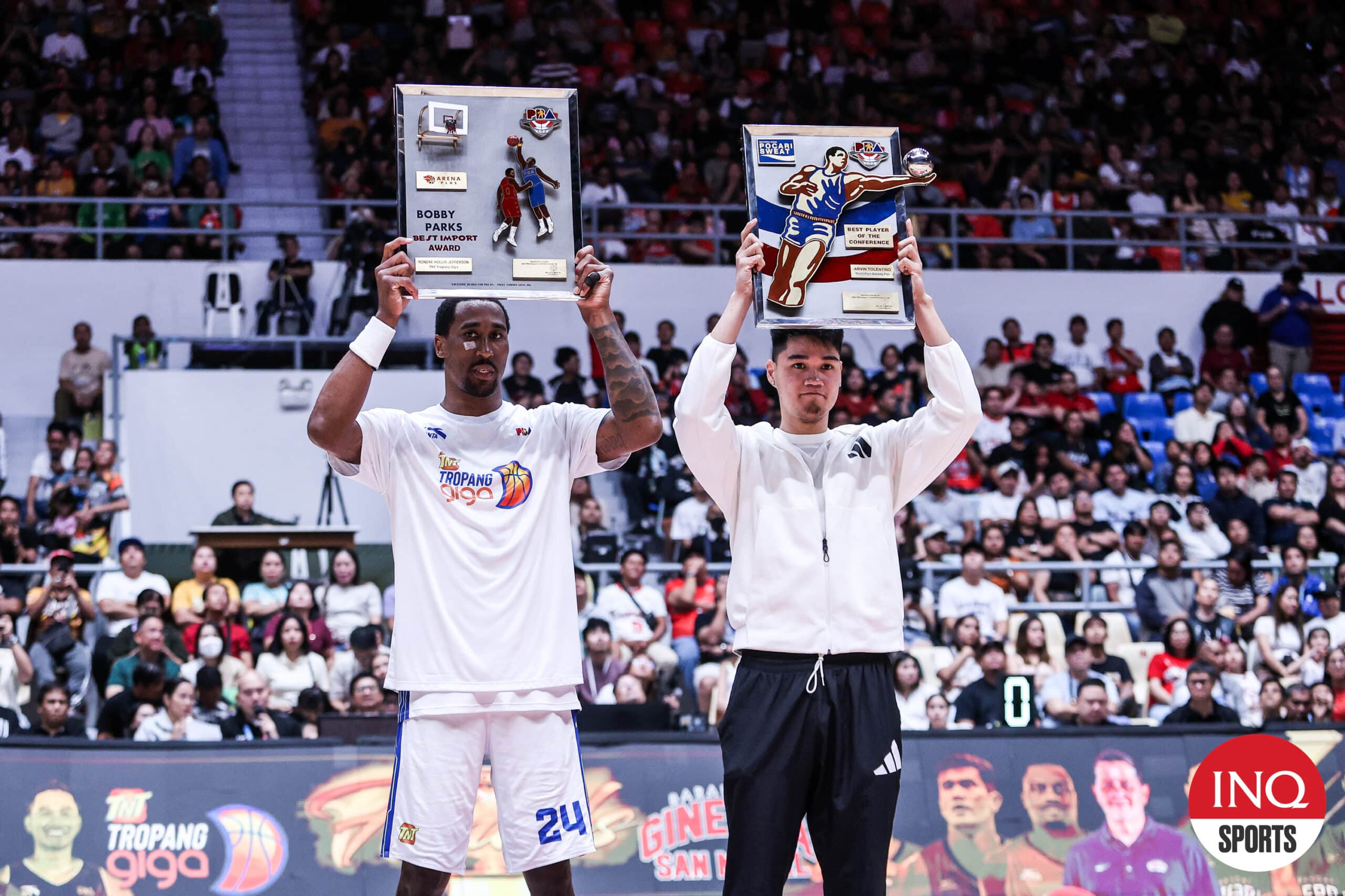 PBA: RHJ, Arvin Tolentino win Best Import, Best Player awards