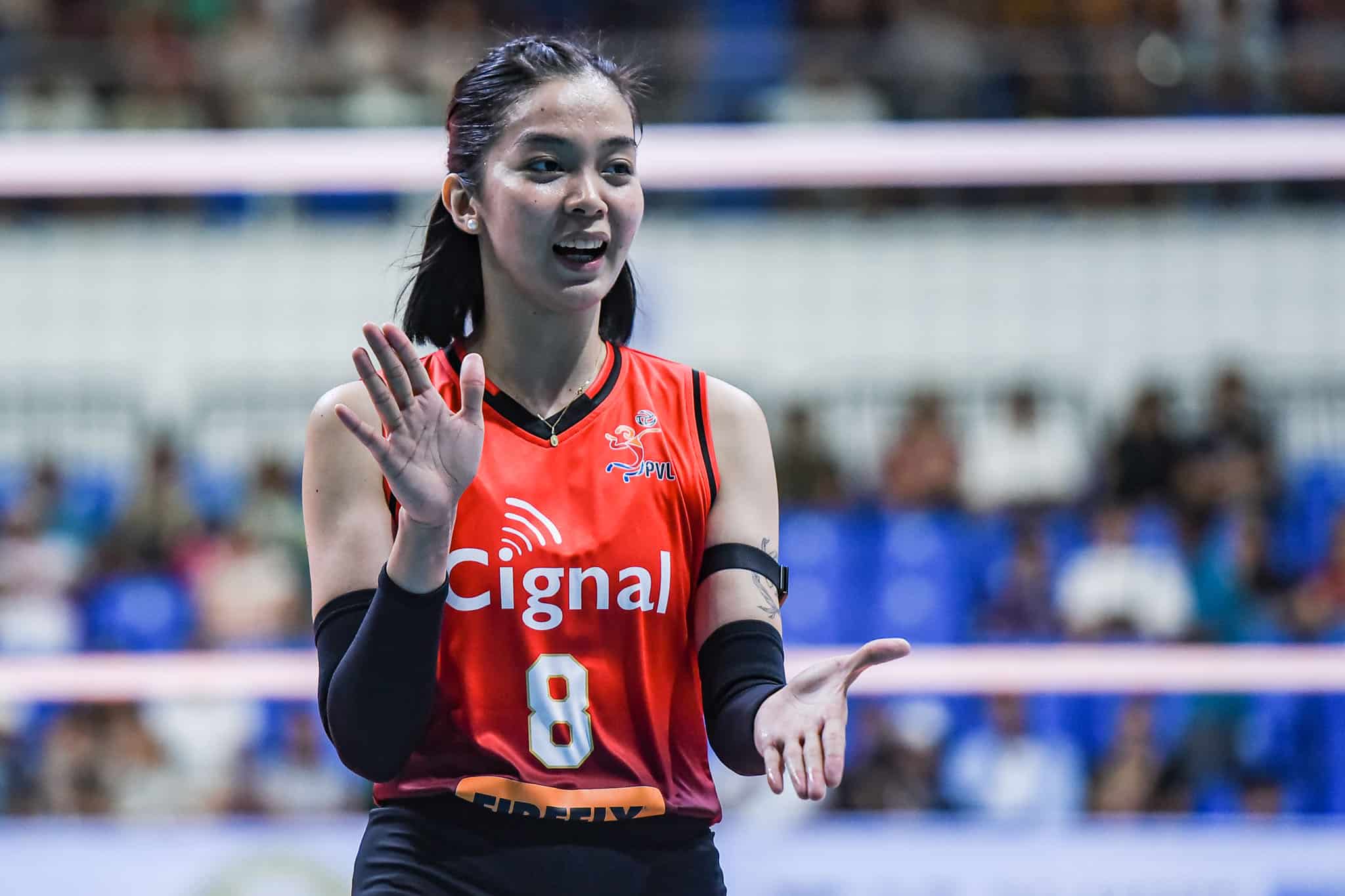 Erika Santos Shines in Cignal's Dominant Victory at PVL on Tour