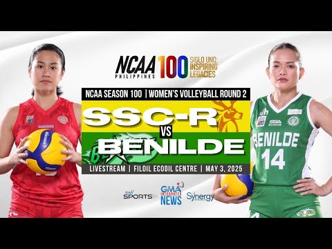 Intense Clash in NCAA Season 100: SSC-R Faces DLS-CSB in Women's Volleyball