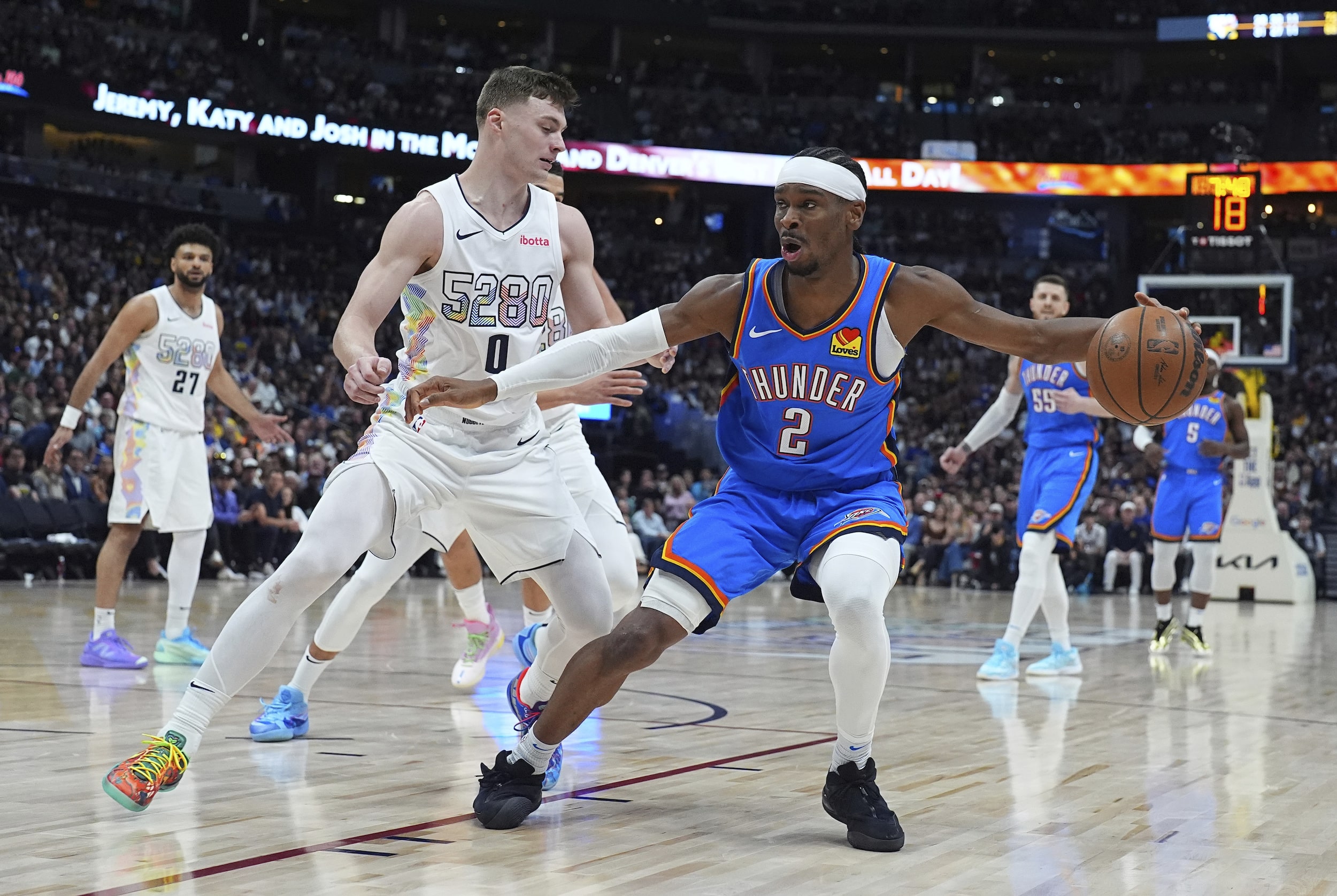 Thunder's Shai Gilgeous-Alexander Faces Pivotal Game 7 Against Defending Champion Nuggets