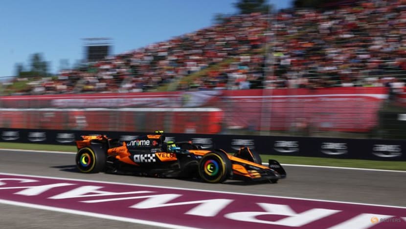 Lando Norris Outpaces Piastri in Thrilling Final Practice at Imola
