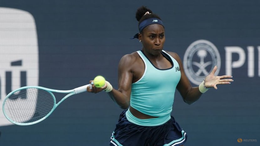 Gauff falls on tough day for Americans in Miami