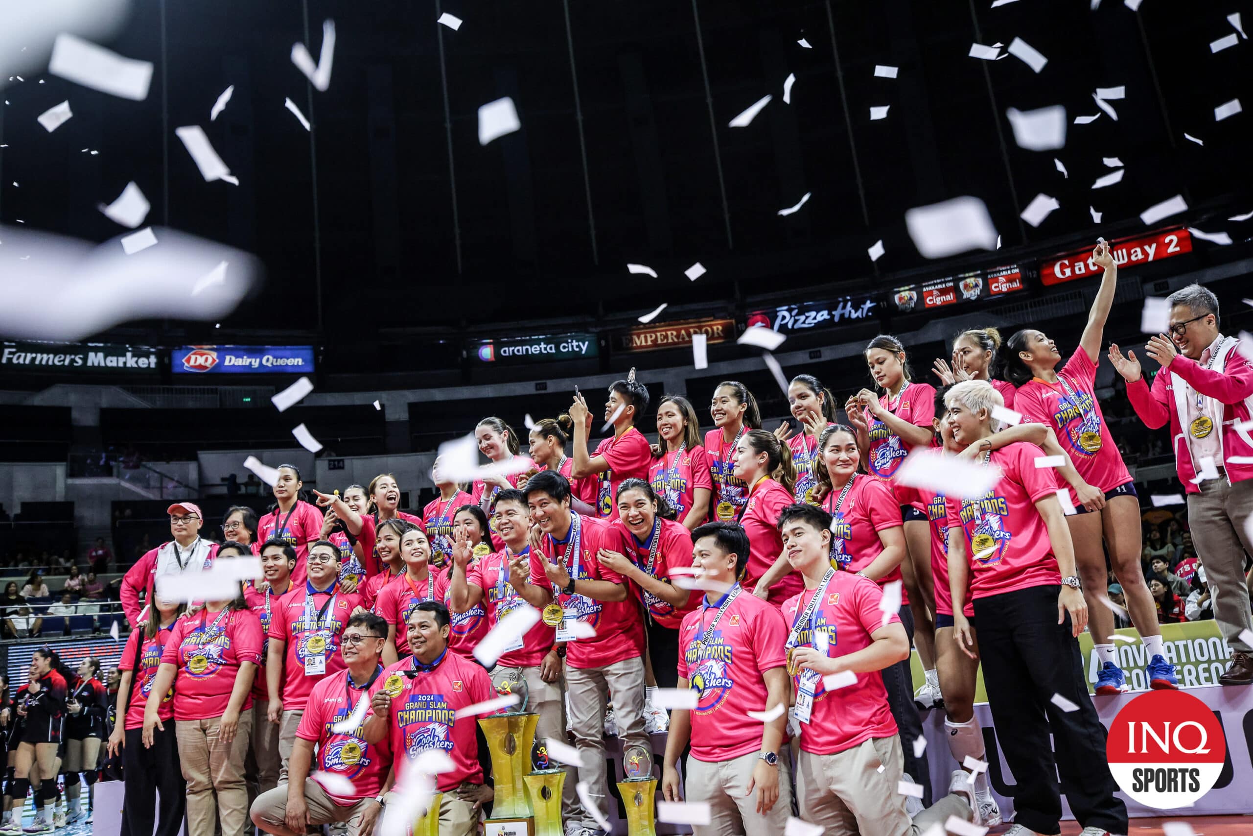 Creamline Cool Smashers Dominate PVL, Named Team of the Year