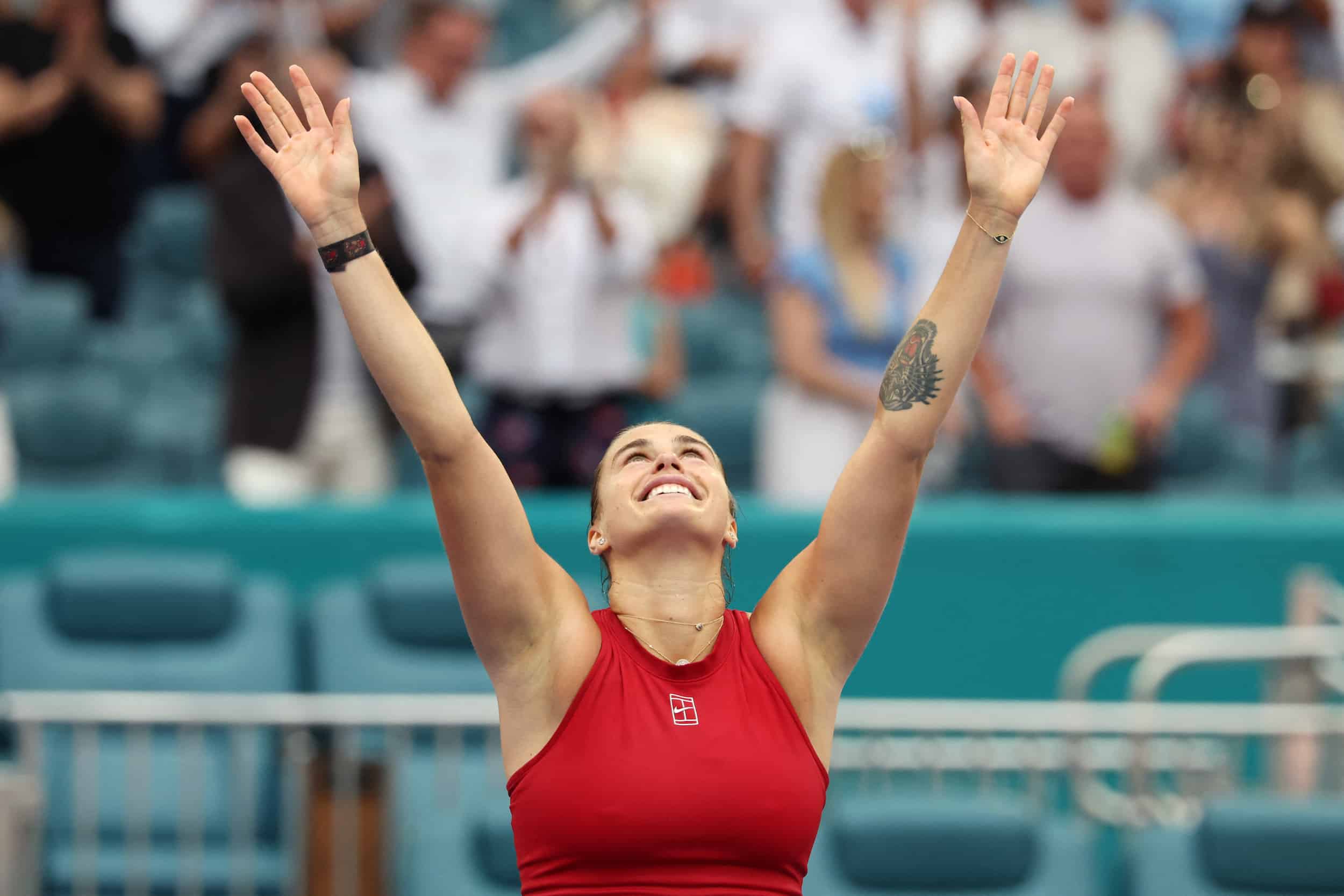 Aryna Sabalenka sinks Jessica Pegula to win Miami Open