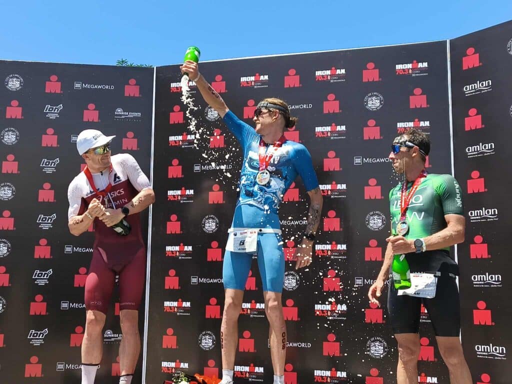 Australian Ferris Triumphs in Debut, Watkinson Dominates Women's Return at Ironman 70.3 Cebu