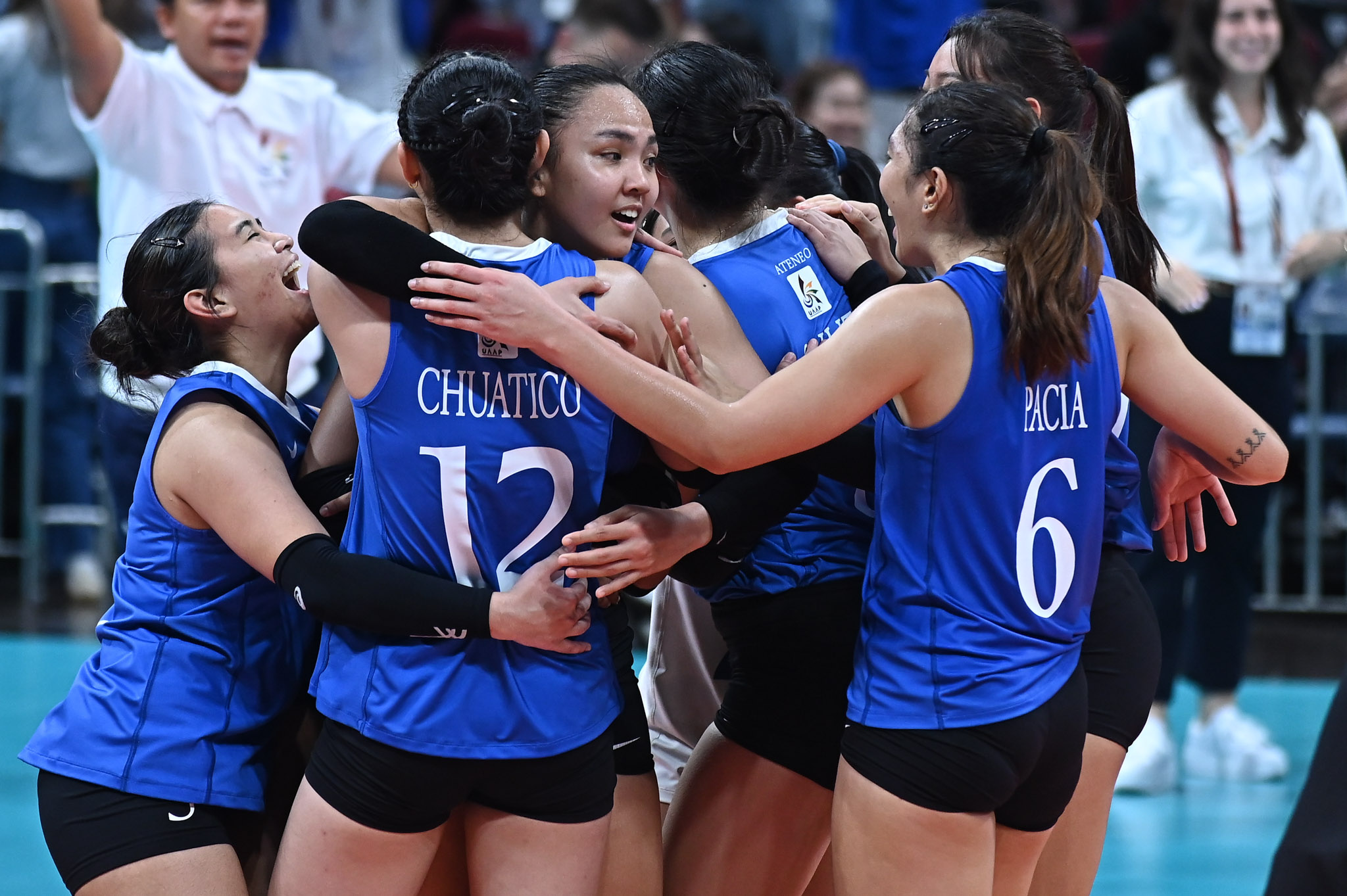 Ateneo outlasts UP in five-setter; Adamson sweeps UE in UAAP women's volleyball