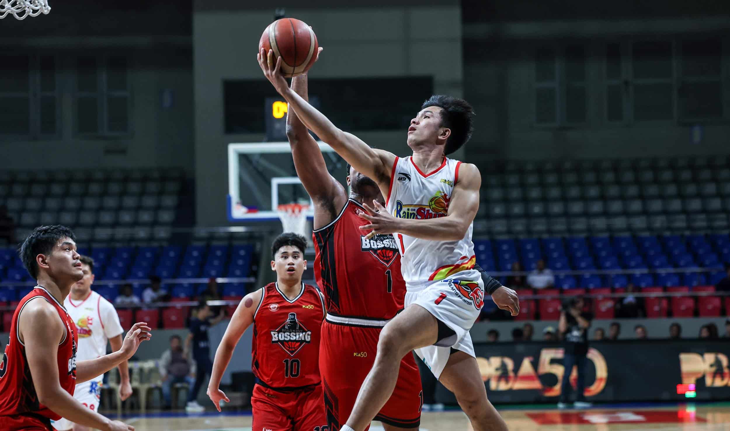 Nocum and Datu Lead Rain or Shine to Victory Over Blackwater in PBA Philippine Cup