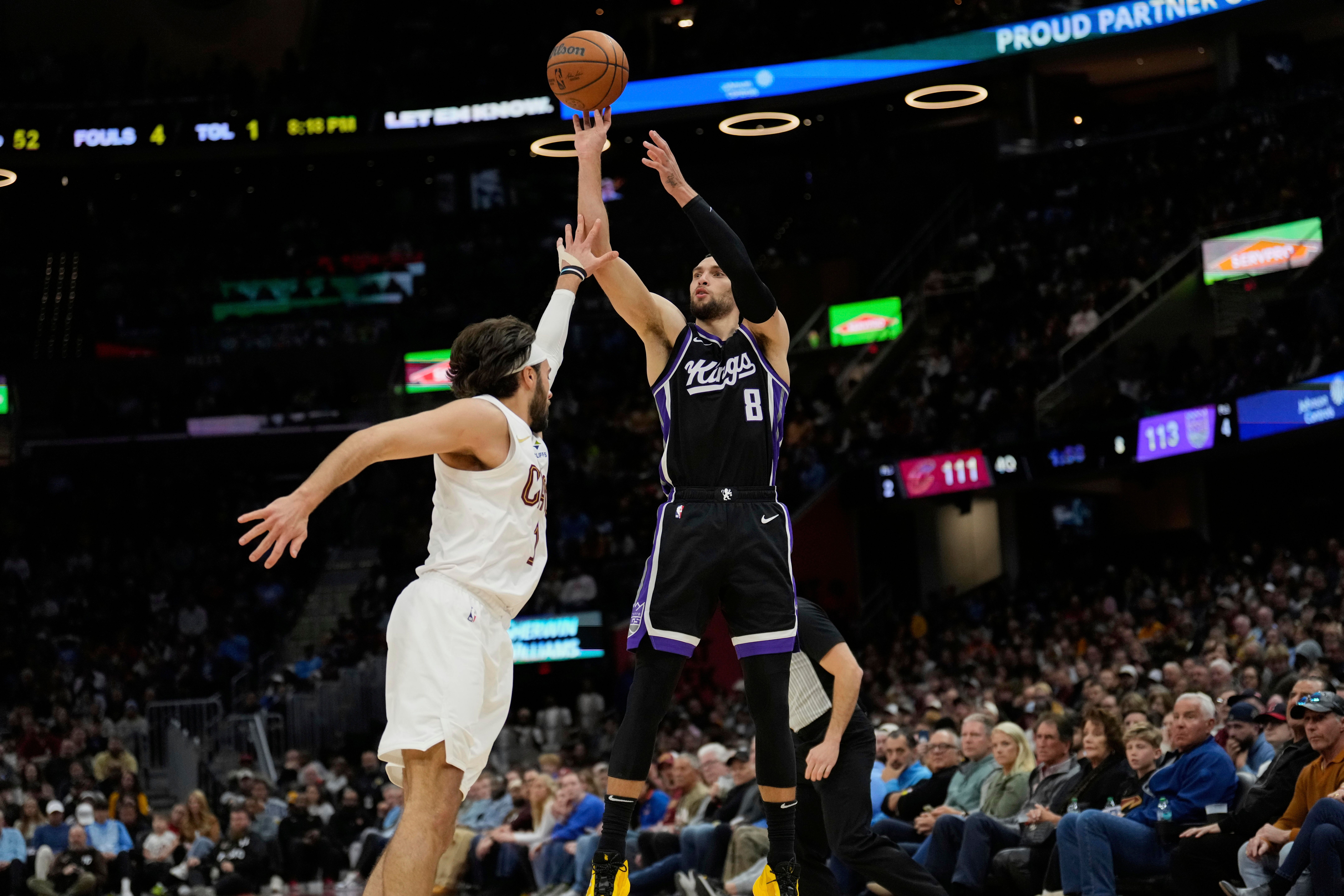 Zach LaVine's 37 Points Propel Kings Past Cavaliers, Securing Play-In Position
