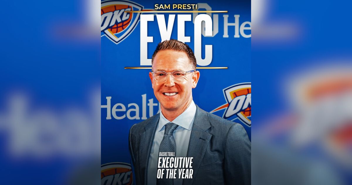 Sam Presti Honored as NBA's Top Executive After Thunder's Record-Breaking Season