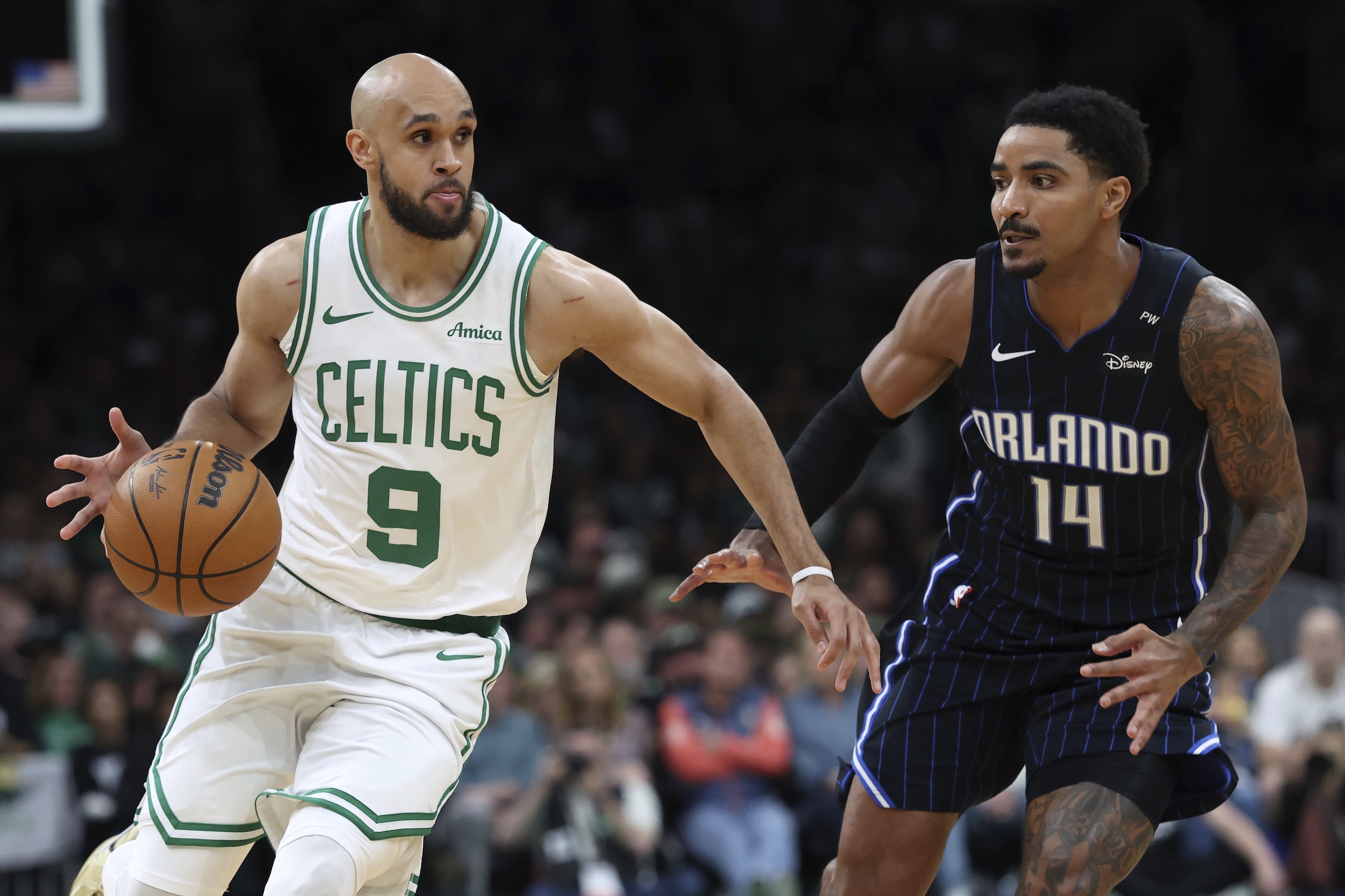 Celtics Dominate Magic in Playoff Opener Despite Tatum's Scare