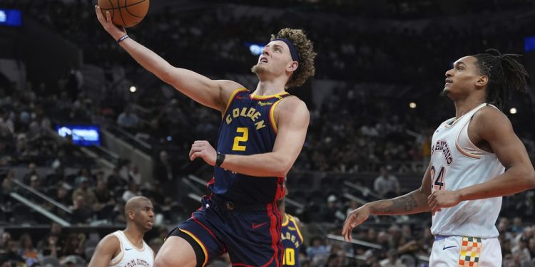 Brandin Podziemski Shines as Warriors Crush Spurs with Season-High Score