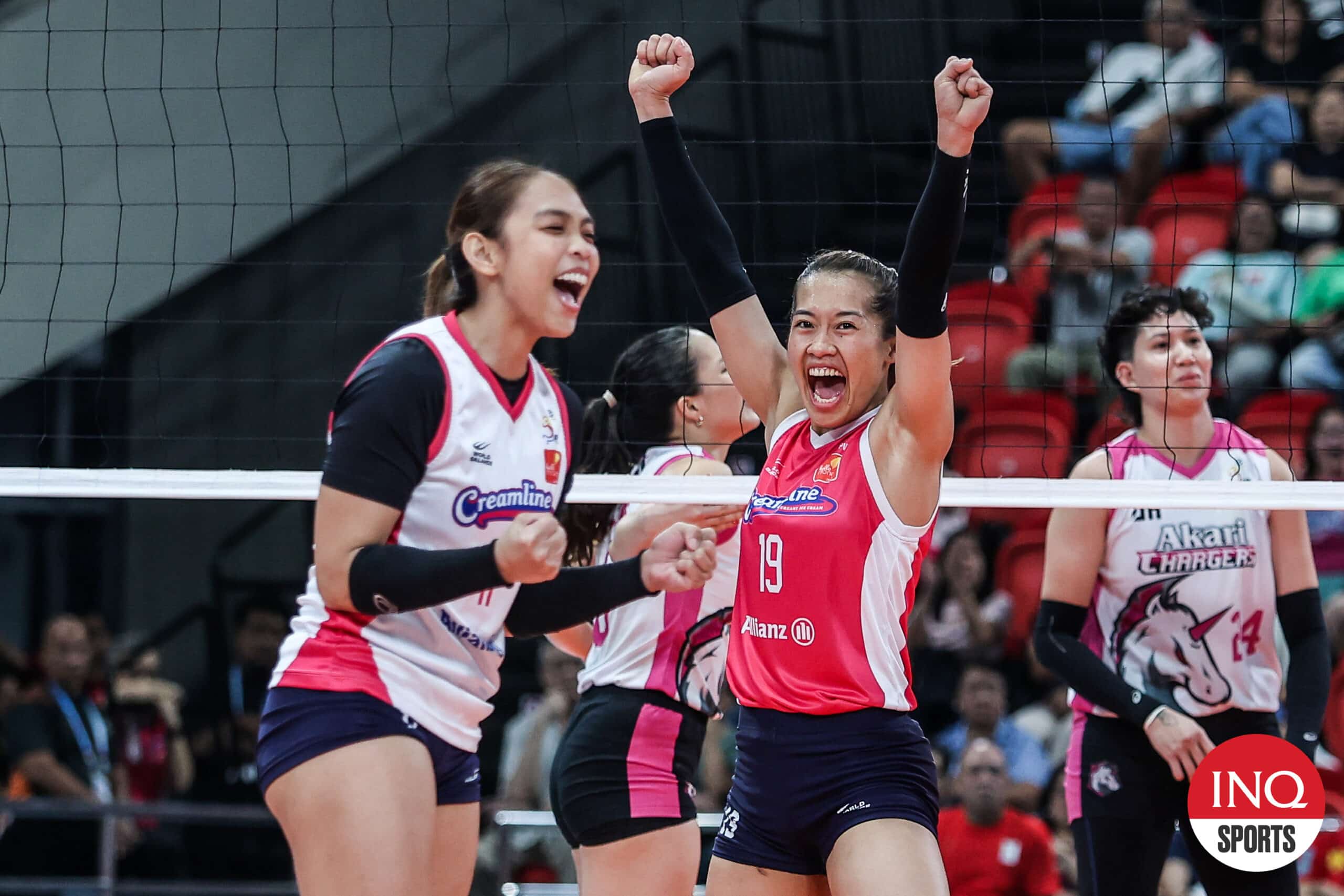 Bernadeth Pons Powers Creamline's Comeback in PVL Semifinals