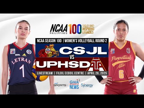 NCAA Season 100: CSJL Takes on Perpetual in Women's Volleyball Round 2 Clash