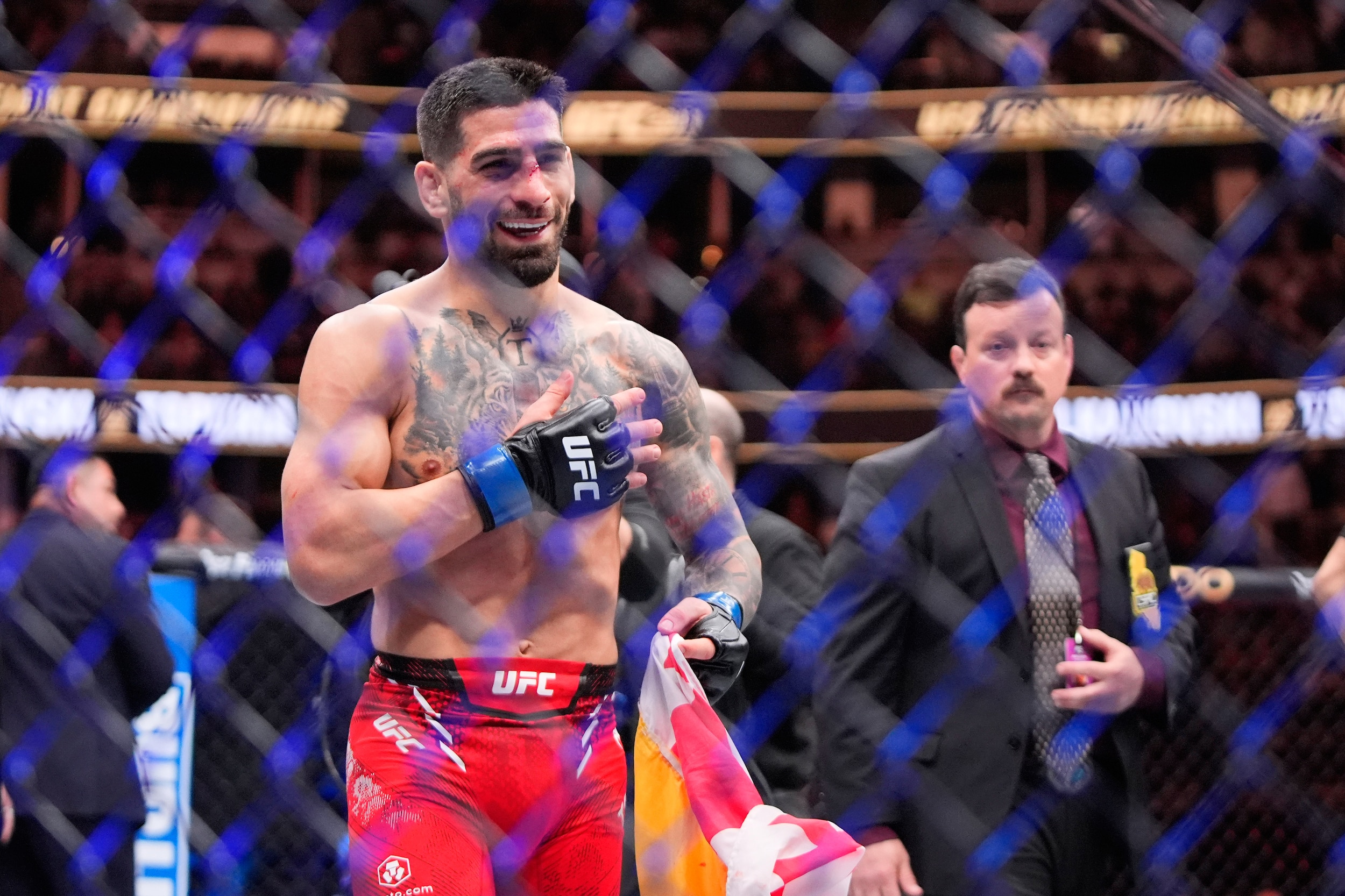 Ilia Topuria Aims for Double Glory in UFC Lightweight Title Bout