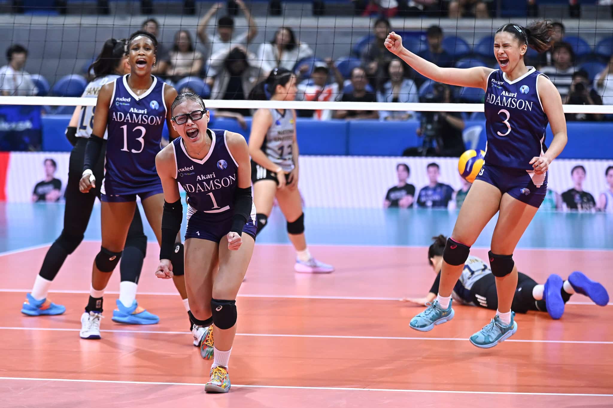 Adamson's Shaina Nitura Leads Stunning Upset Over NU in UAAP Volleyball