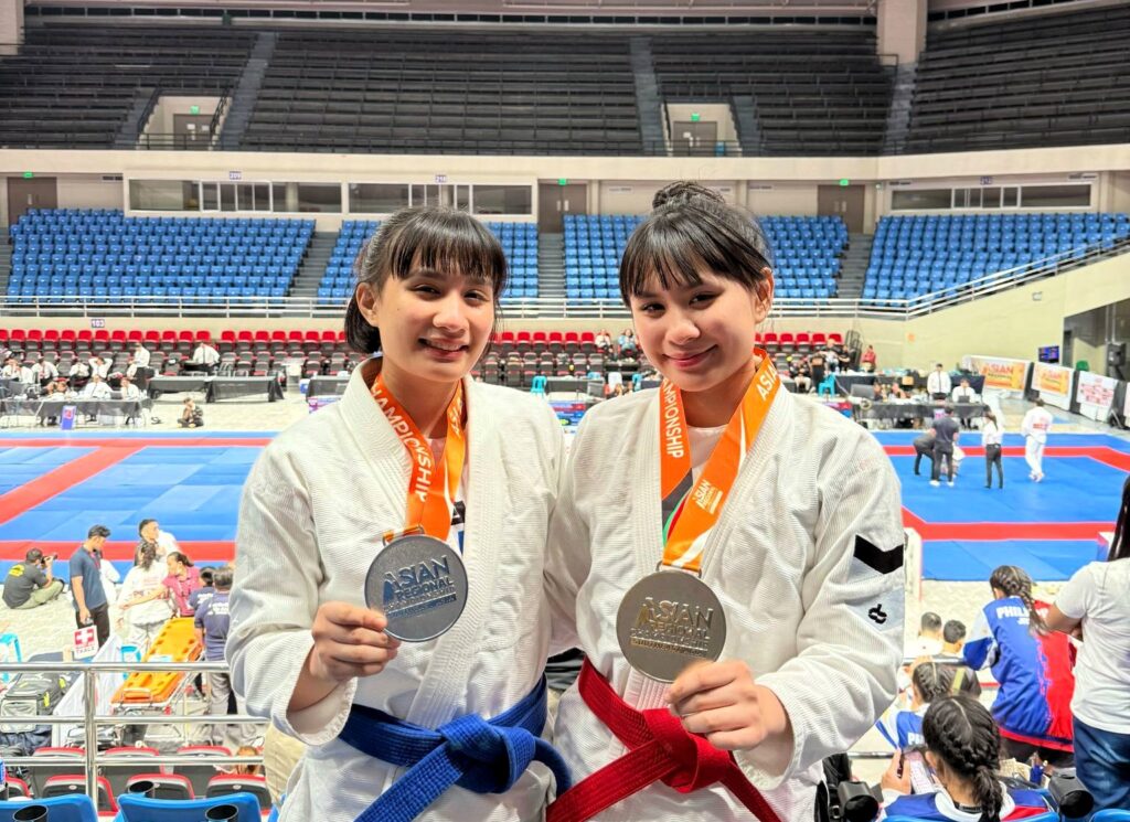 Malilay Sisters Shine with Silver at JJIF SEA Regionals 2025 in Manila