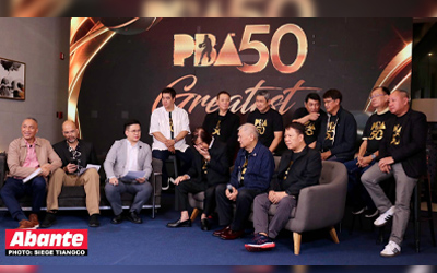 Abe King and Arnie Tuadles Honored in PBA's 50 Greatest Players List