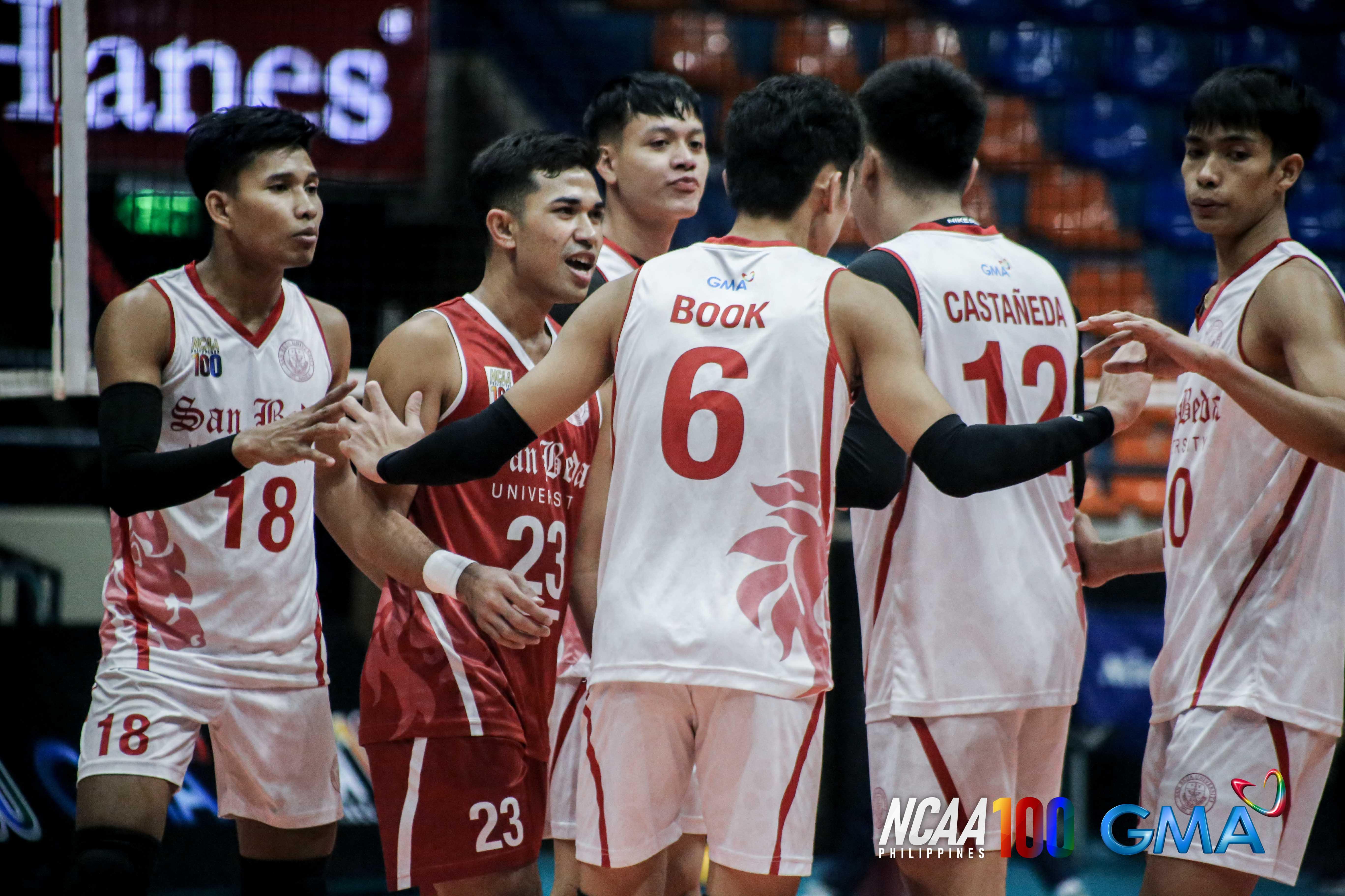 San Beda's Strategic Defense Shuts Down JRU's Star Player in Crucial Volleyball Sweep
