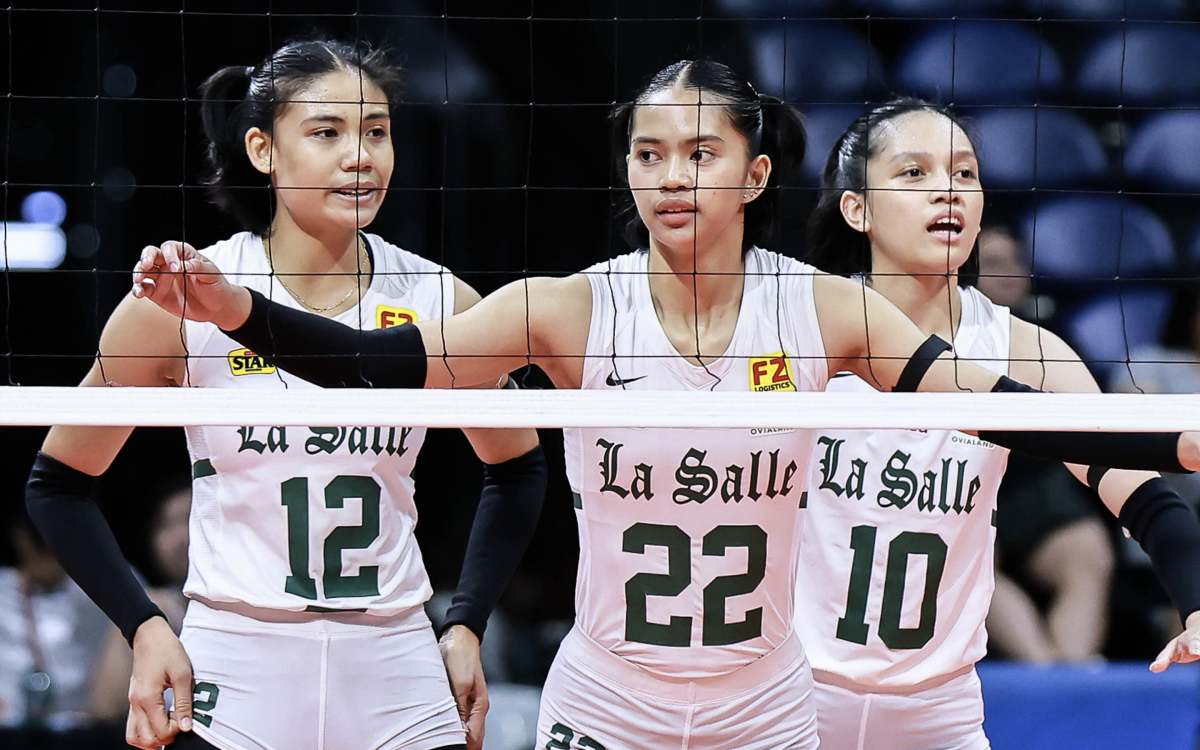 De La Salle Lady Spikers Dominate UE Warriors, Secure Third Consecutive Victory in UAAP Volleyball