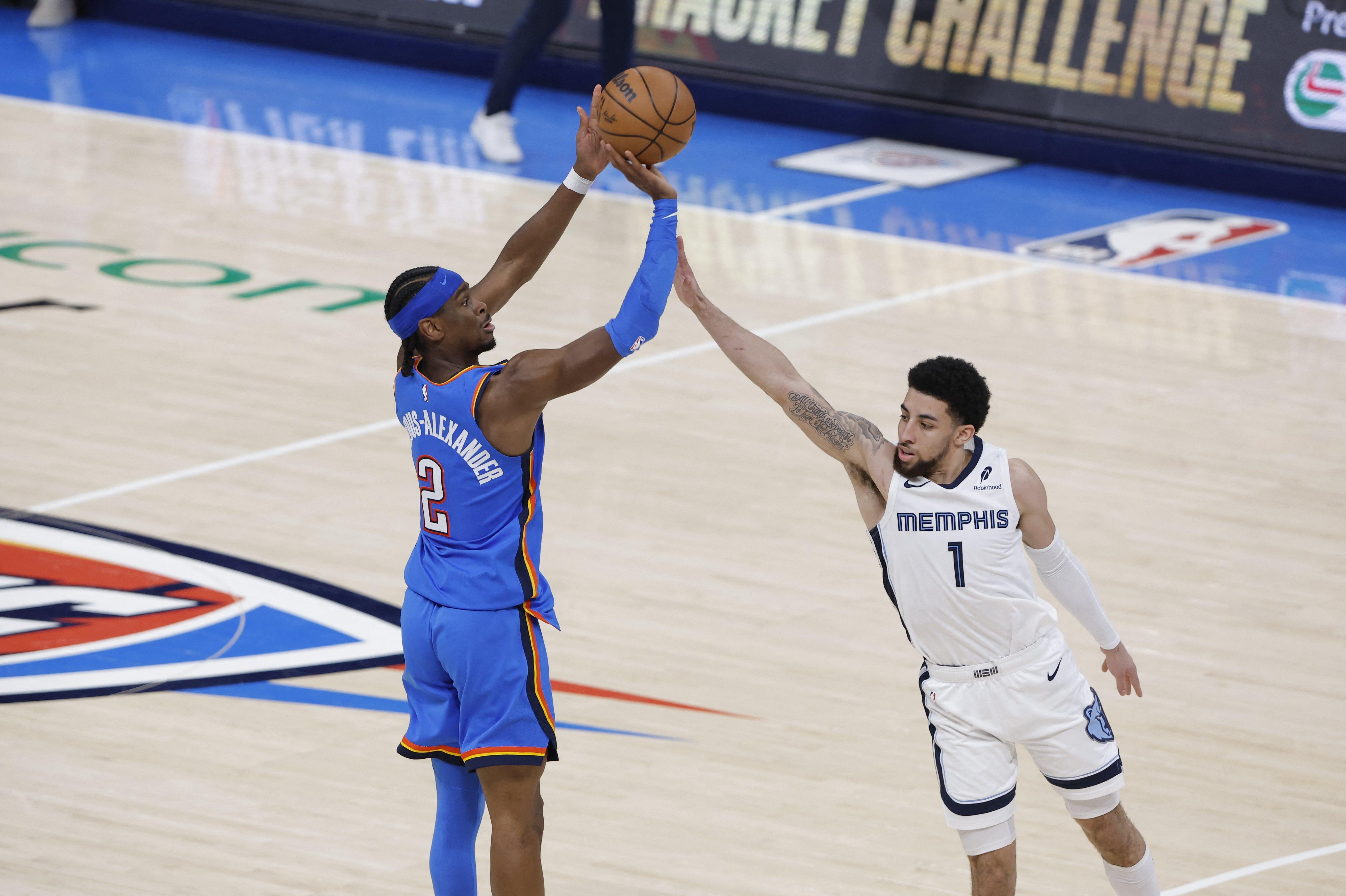 Thunder Dominate Again, Take 2-0 Lead Over Grizzlies in NBA Playoffs