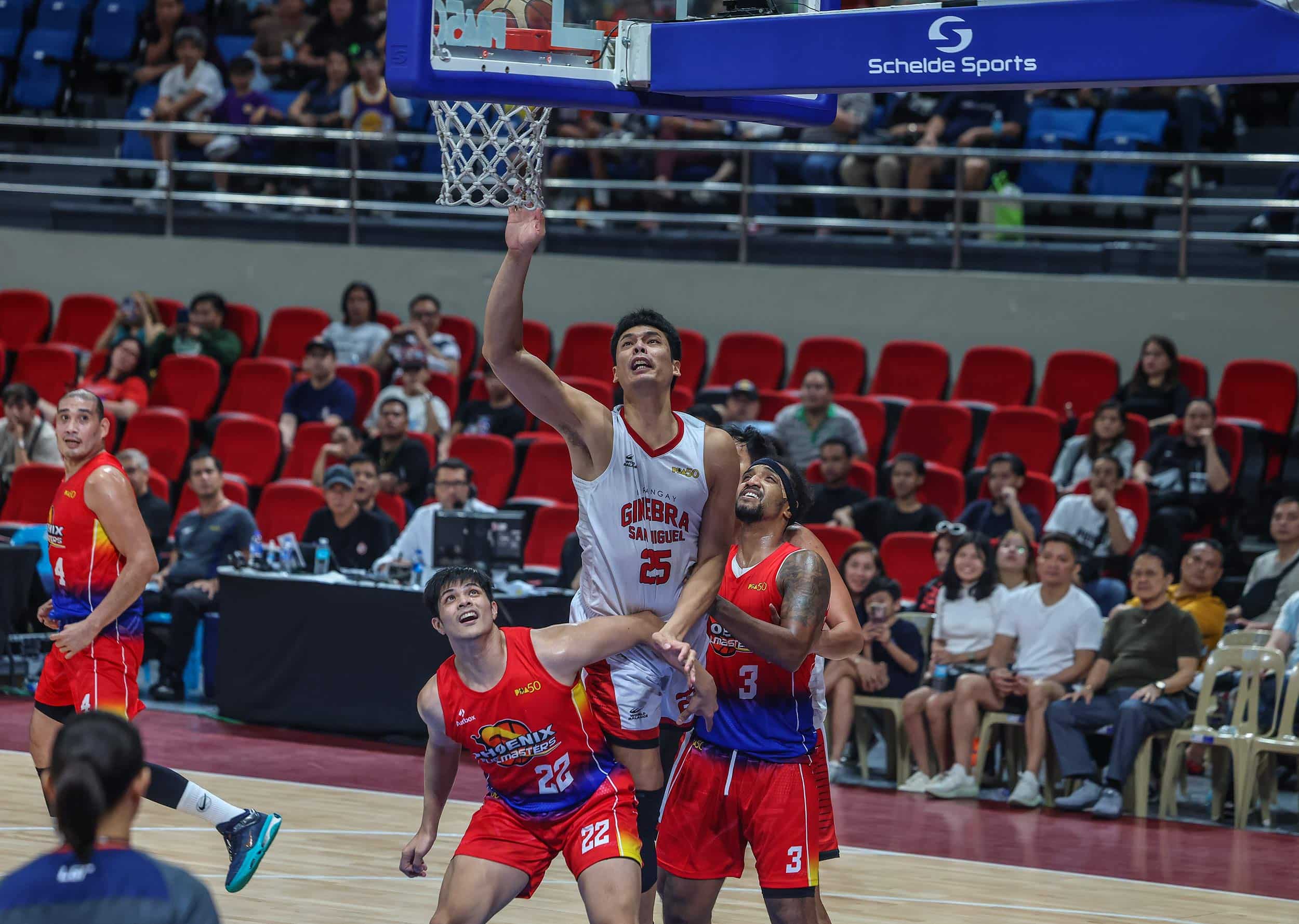 Japeth Aguilar's Heroic Jumper Clinches Victory for Ginebra Against Blackwater