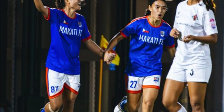 Makati FC Dominates UP with a 5-0 Victory in PFF Women's League Opener