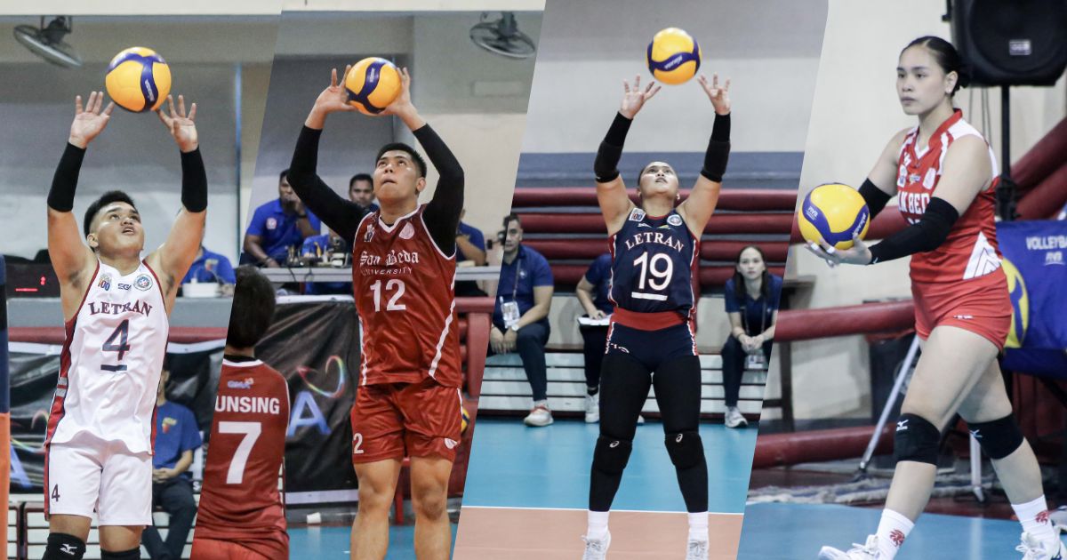 Letran and San Beda Clash in Pivotal NCAA Season 100 Volleyball Second Round Opener