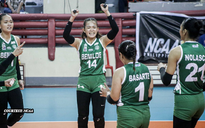 Wielyn Estoque and College of Saint Benilde Aim for Volleyball Supremacy in NCAA Season 100