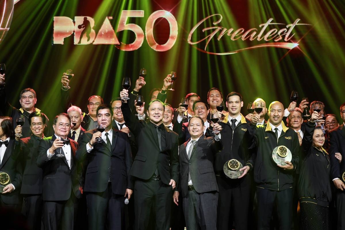 PBA Honors Basketball Legends at Gala Celebrating 50 Greatest Players