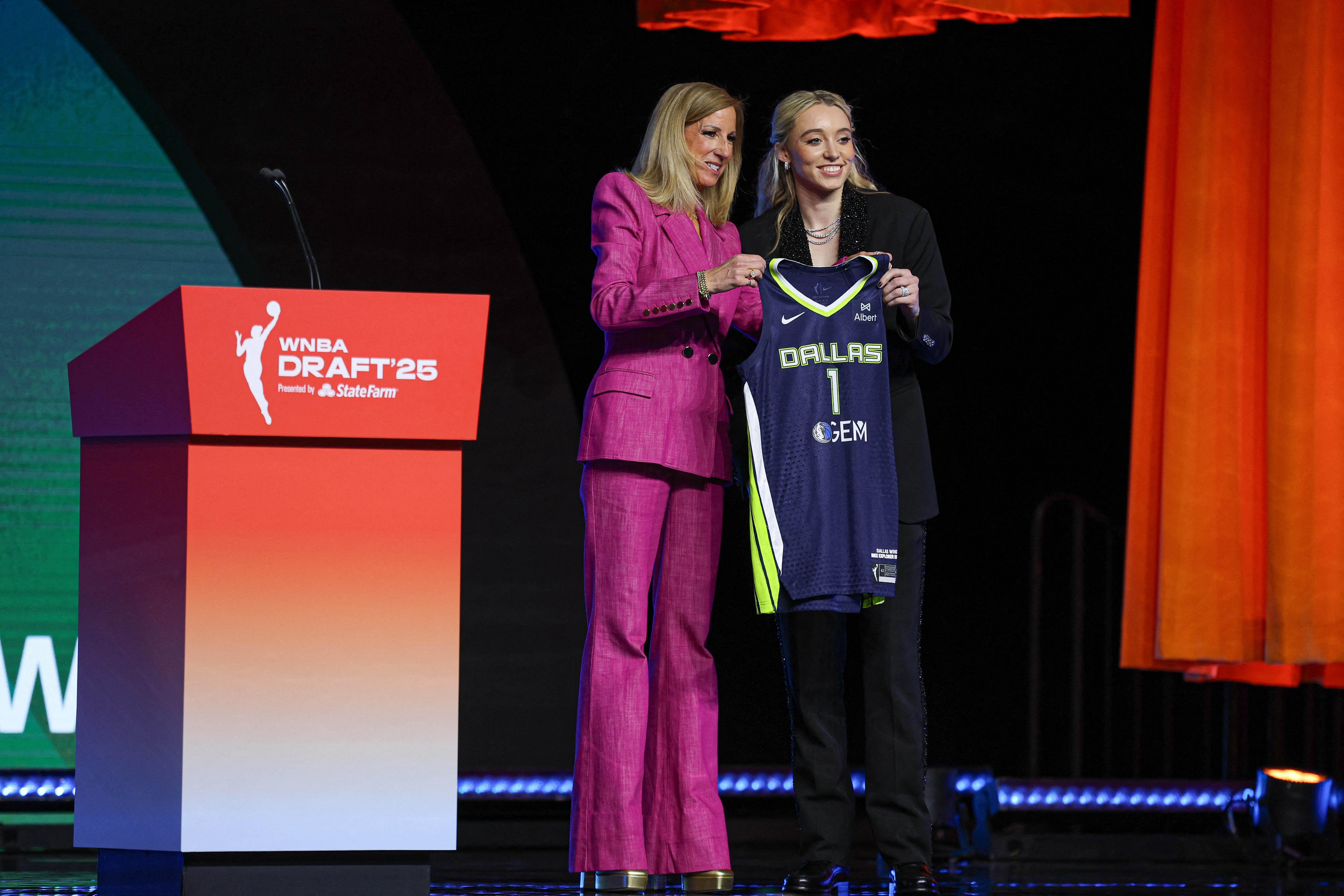 Paige Bueckers Leads 2025 WNBA Draft as Dallas Wings' Top Pick, Joins UConn Legends