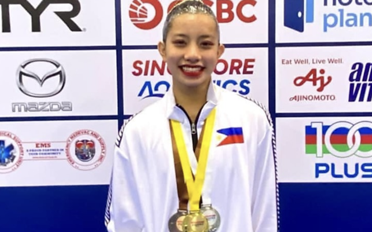 Filipina Swimmer Francesca Tan Shines with Double Gold at US Artistic Swimming Regionals
