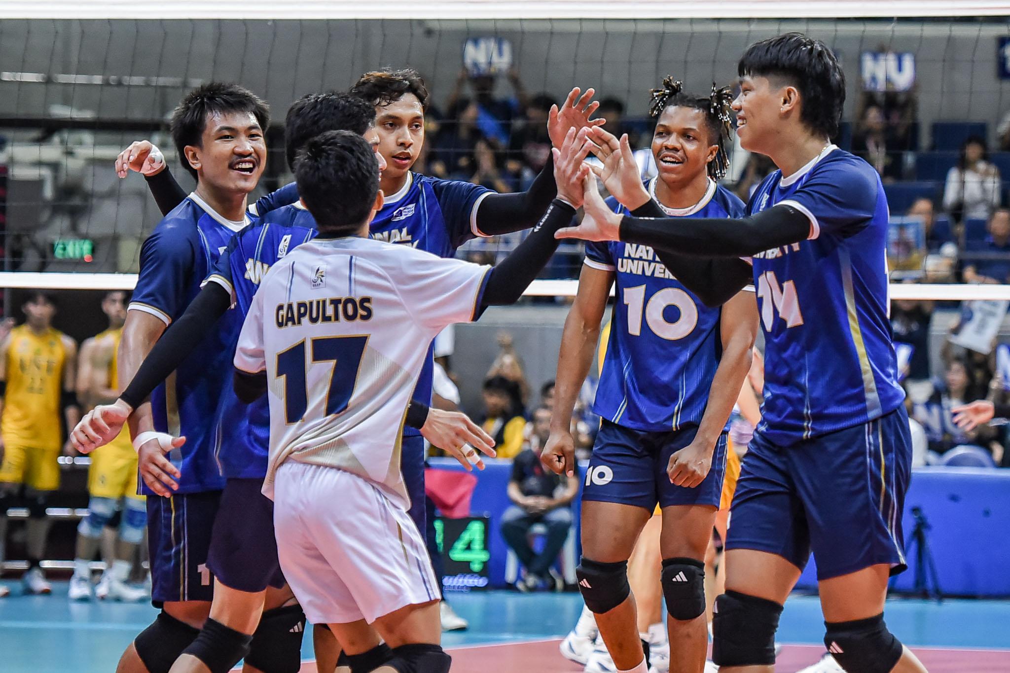 NU Bulldogs Dominate UST, Secure Tenth Consecutive UAAP Volleyball Finals Spot
