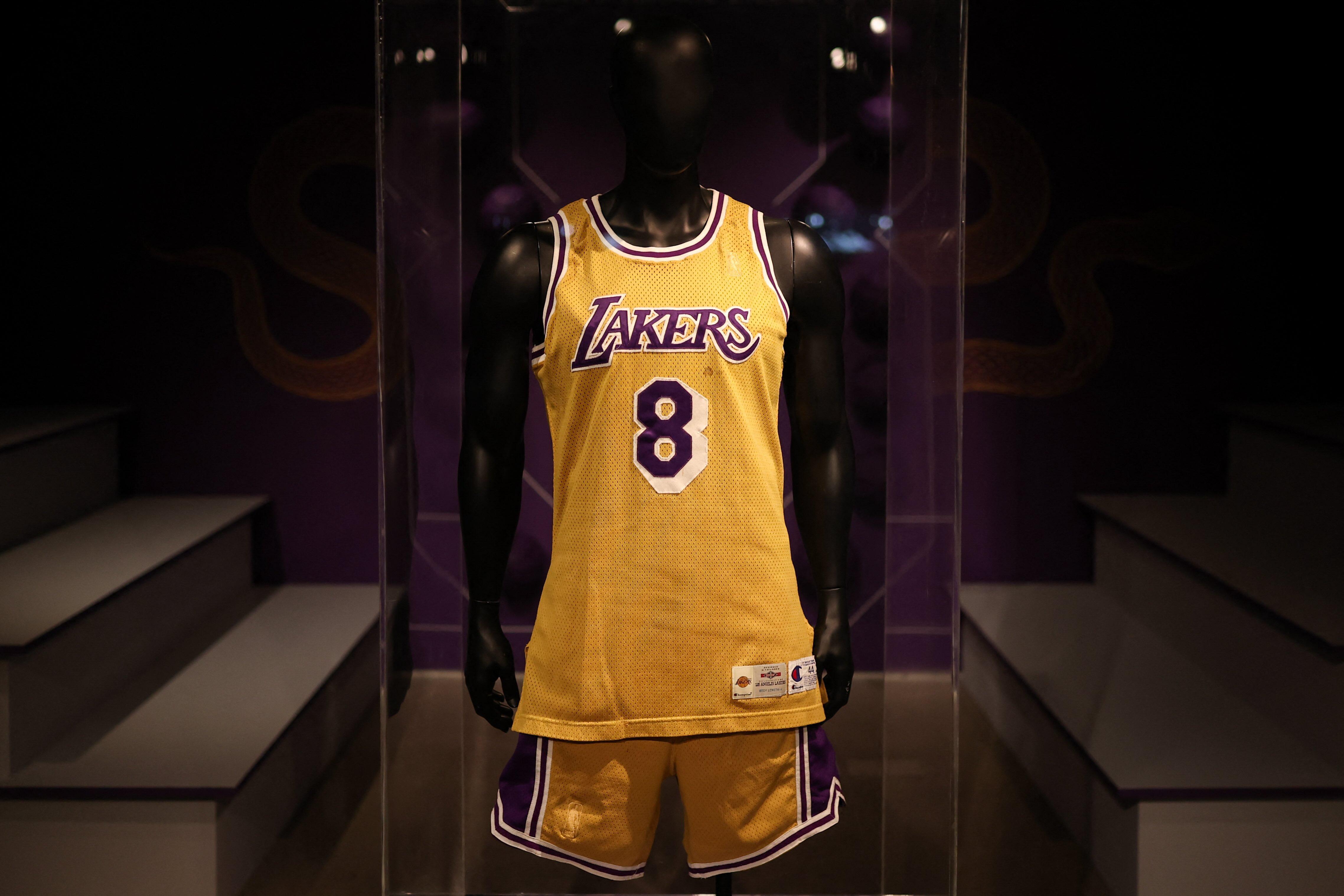 Kobe Bryant's Rookie Jersey Fetches Record $7 Million at Sotheby's Auction