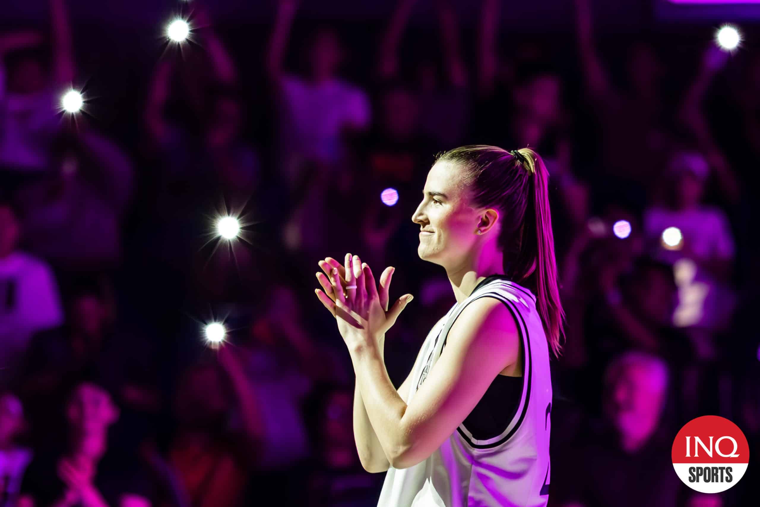 Sabrina Ionescu thrilled to see growth of women’s sports