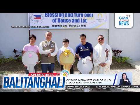 Bagong bahay para kina Olympic medalists Carlos Yulo, Aira Villegas at Nesthy Petecio, na-i-turn over na
