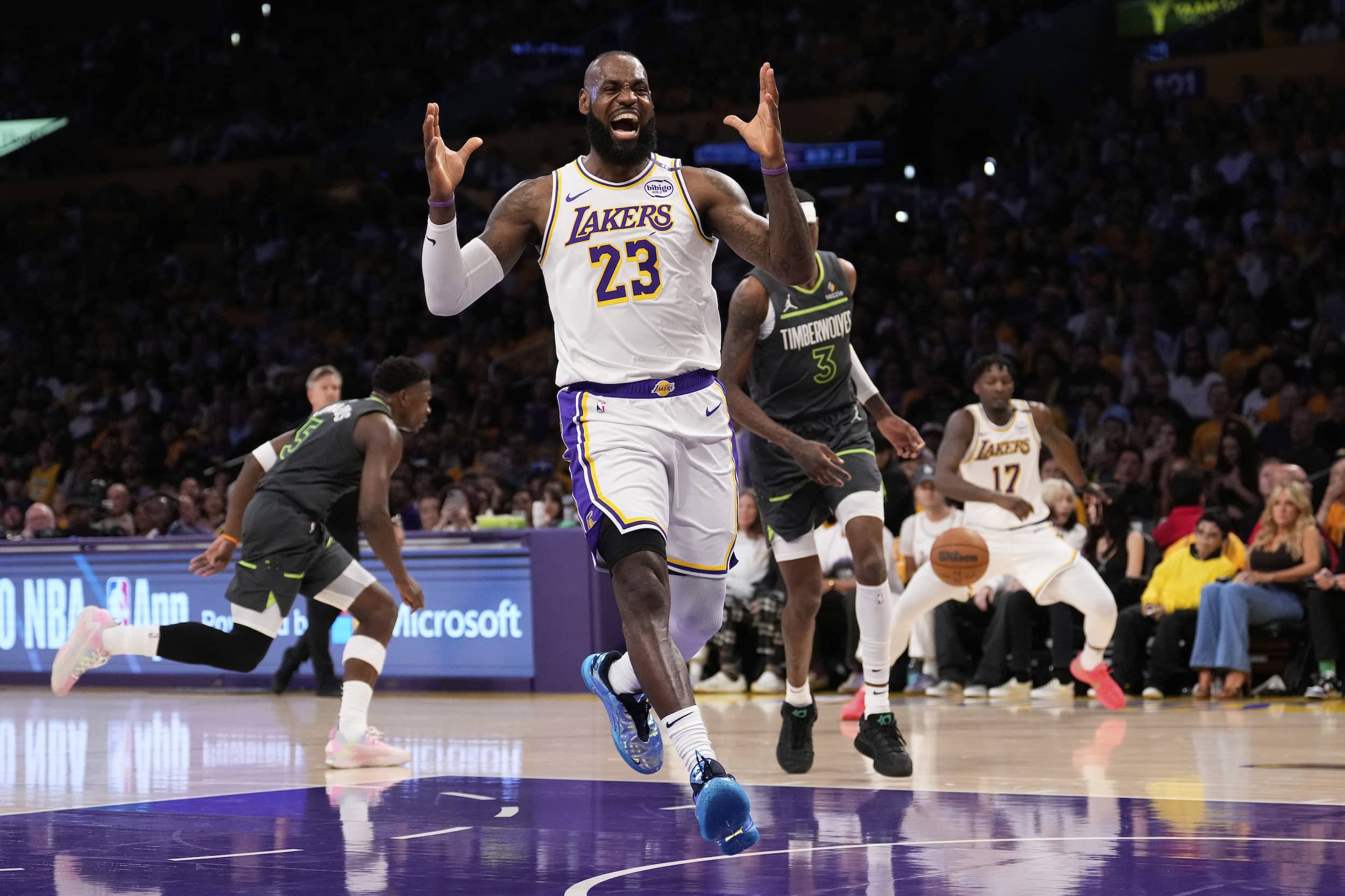 Lakers Face Uphill Battle After Timberwolves Dominate Game 1