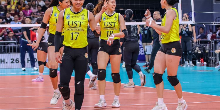 Golden Tigresses Roar into UAAP Volleyball Semis, UST Knocks Out UP