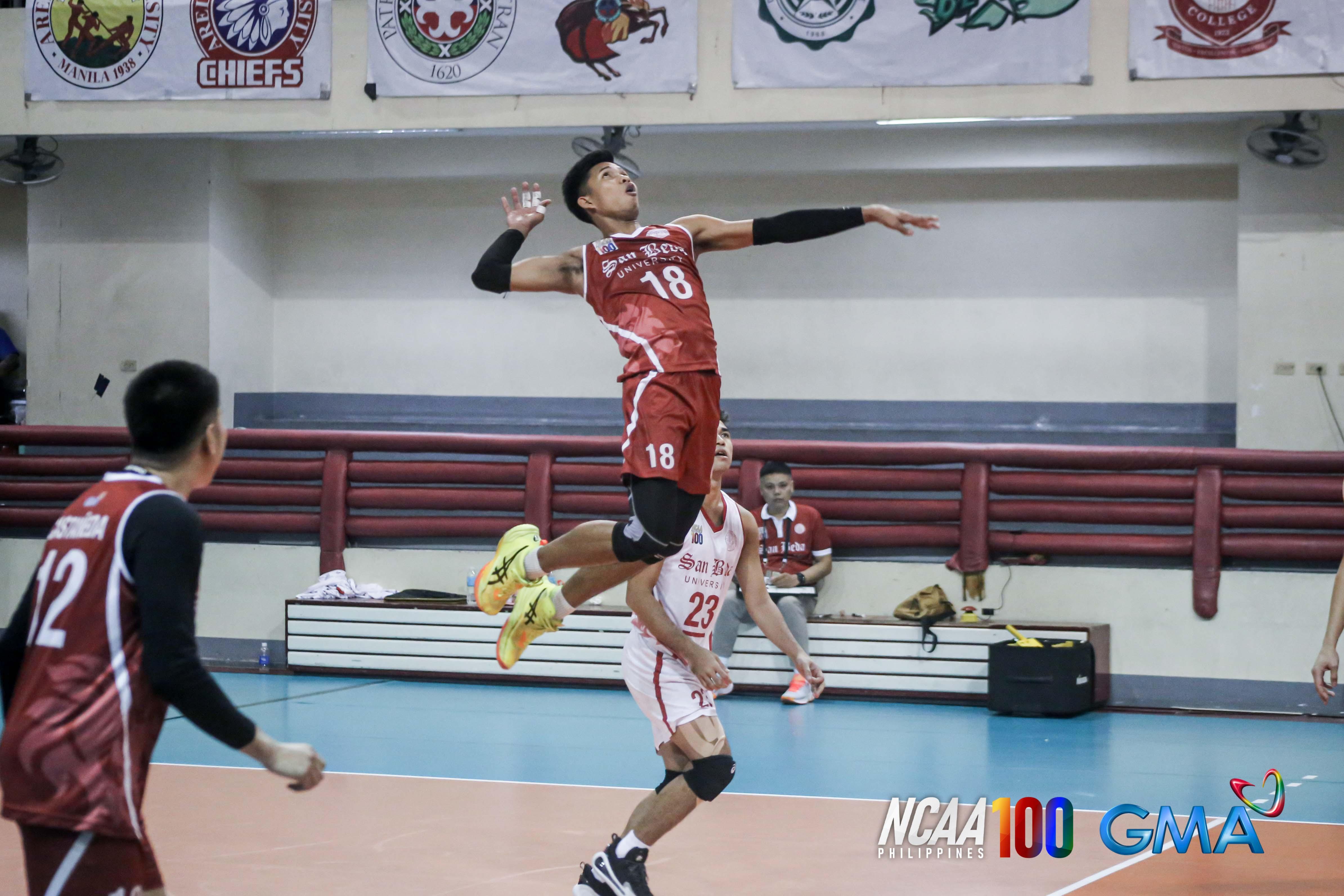 San Beda Triumphs Over Letran in Thrilling NCAA Volleyball Clash