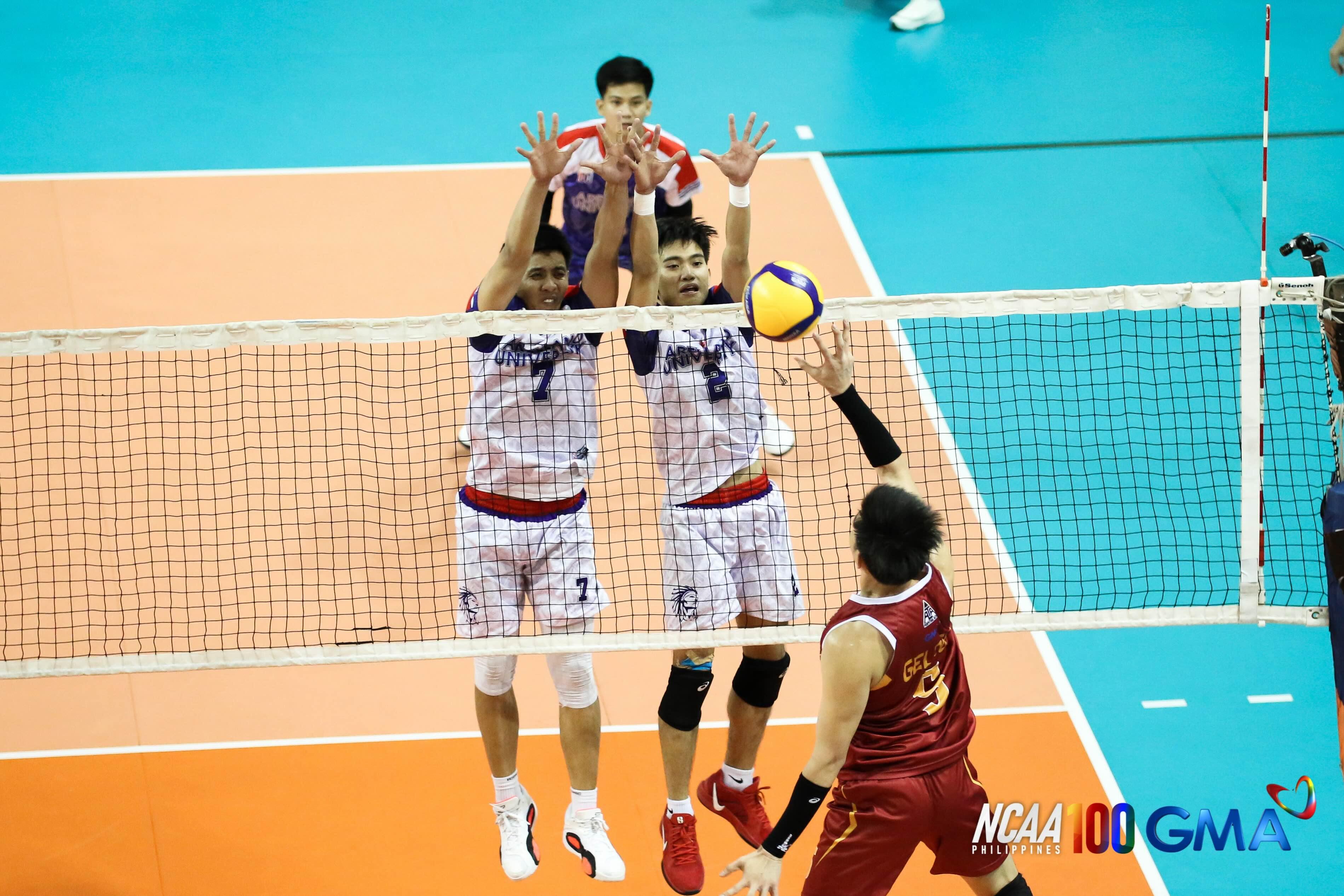 Berdal and Curamen Lead Arellano to Dominant Victory Over Perpetual in NCAA Volleyball
