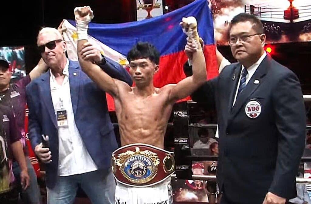 Cebuano Boxer AJ Paciones Dominates with Five Knockdowns to Claim WBO Title in Thailand