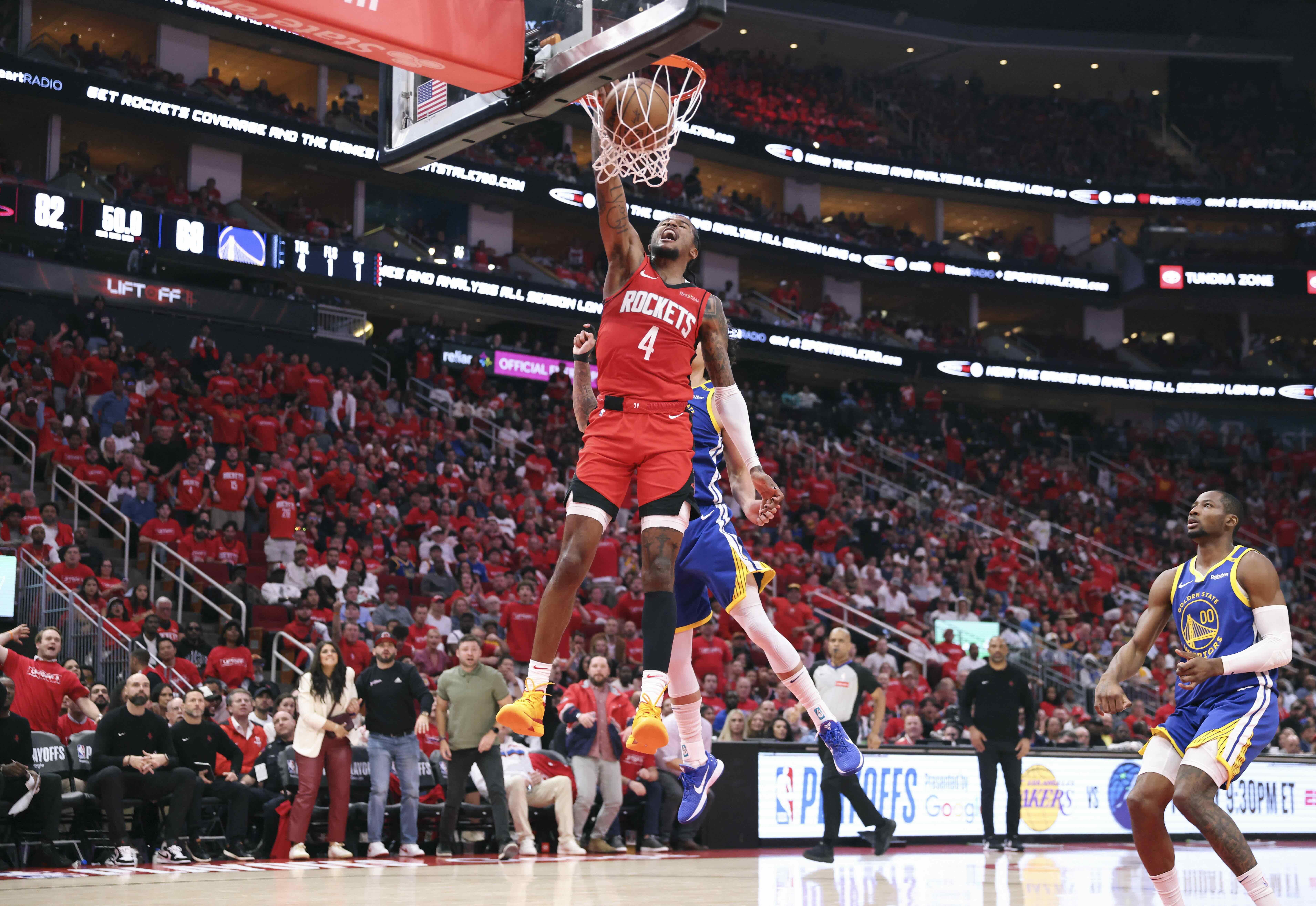 Jalen Green's 38-Point Performance Powers Rockets to Tie Series with Warriors