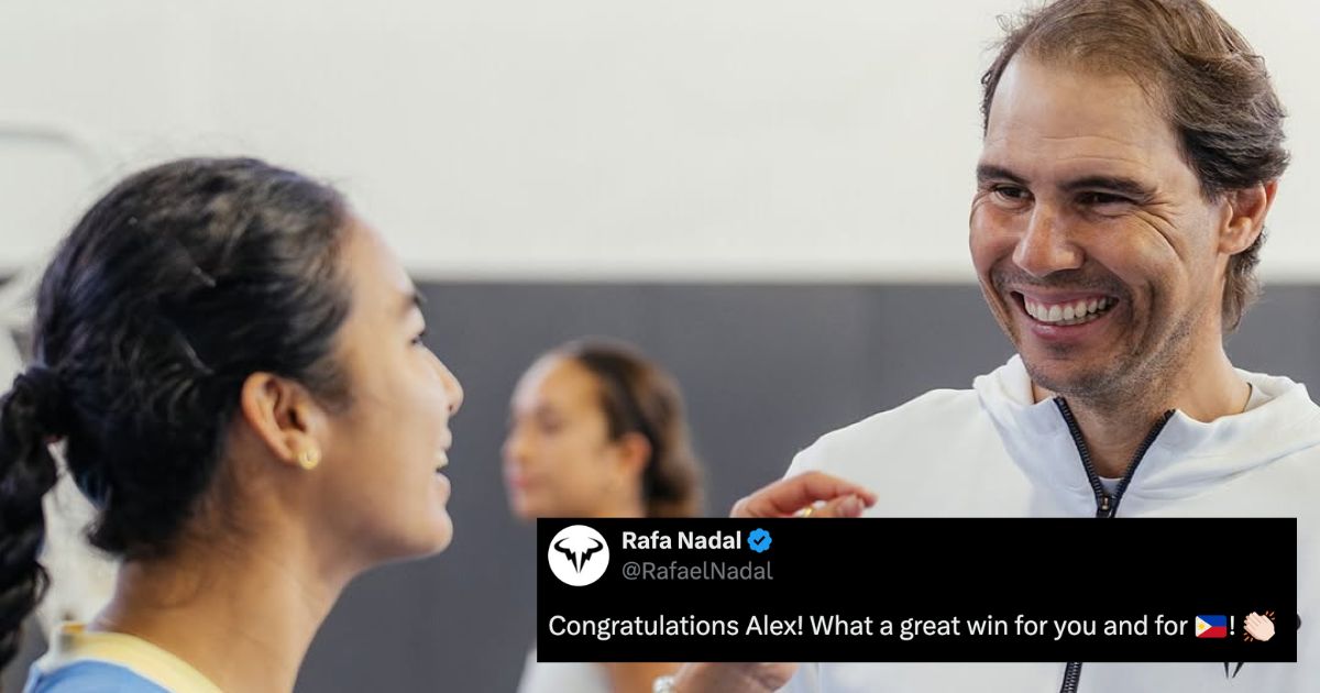 Nadal congratulates Alex Eala on Miami Open upset vs Ostapenko