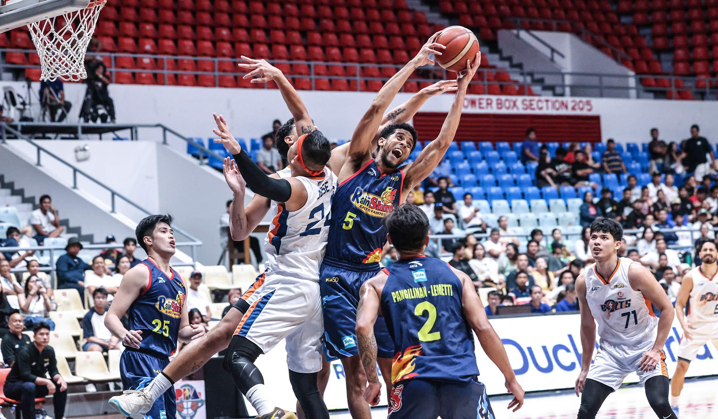 Rain or Shine Triumphs Over Meralco Despite Injuries in PBA Philippine Cup