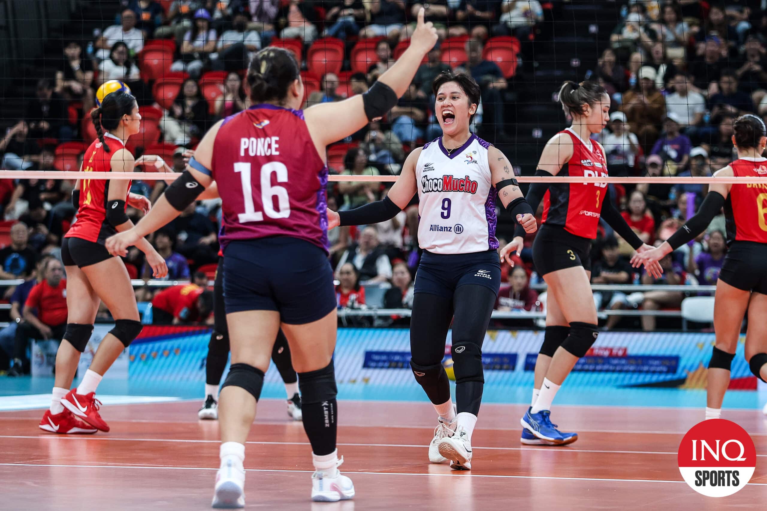 PVL: Choco Mucho converts Mars Alba into hitter, survives PLDT