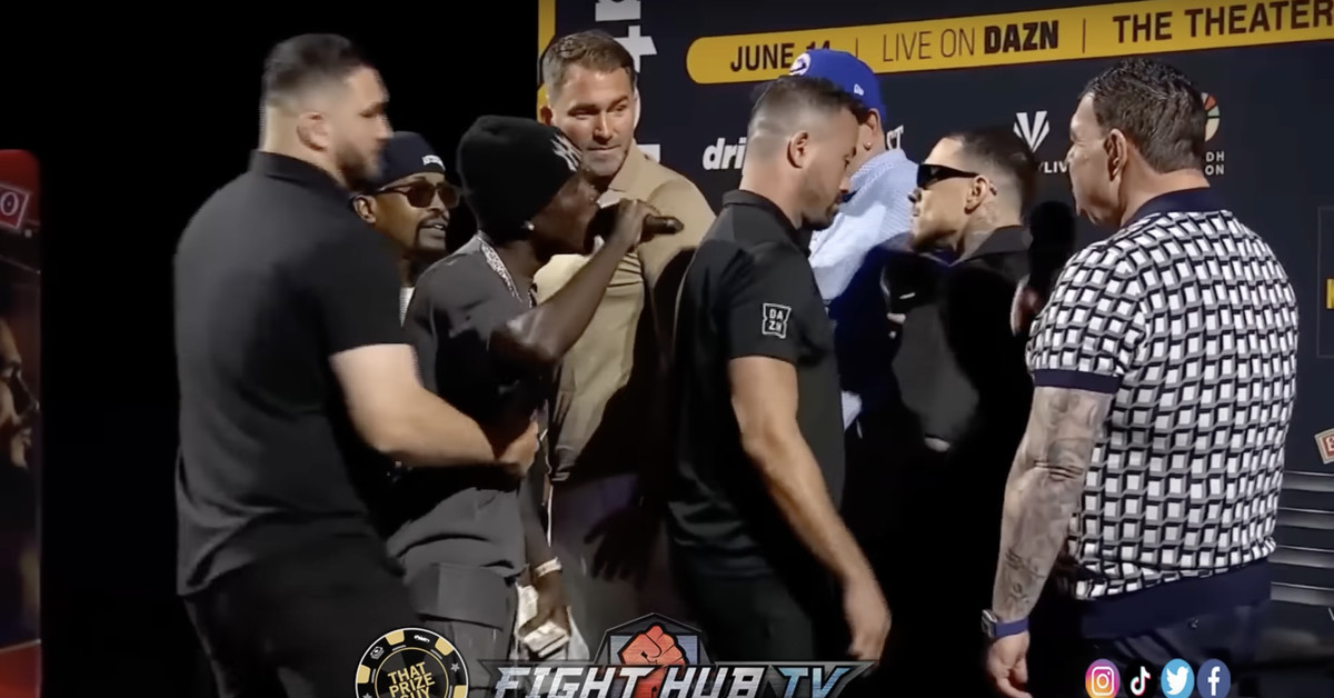 Hitchins and Kambosos Clash at Final Press Conference: Cash Wagers and Near Brawl
