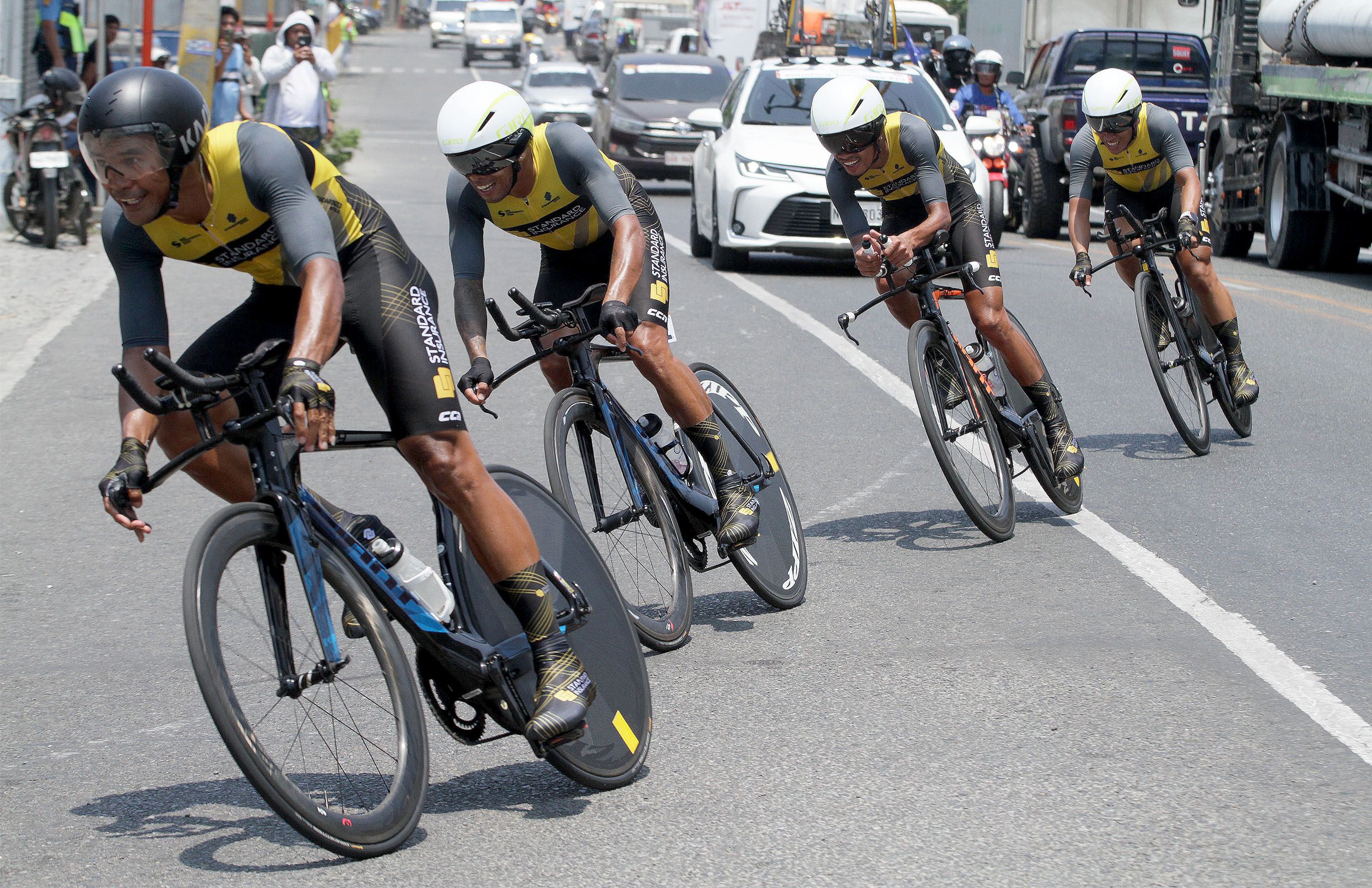 Standard Insurance Dominates Stage 2 Team Time Trial at Tour of Luzon